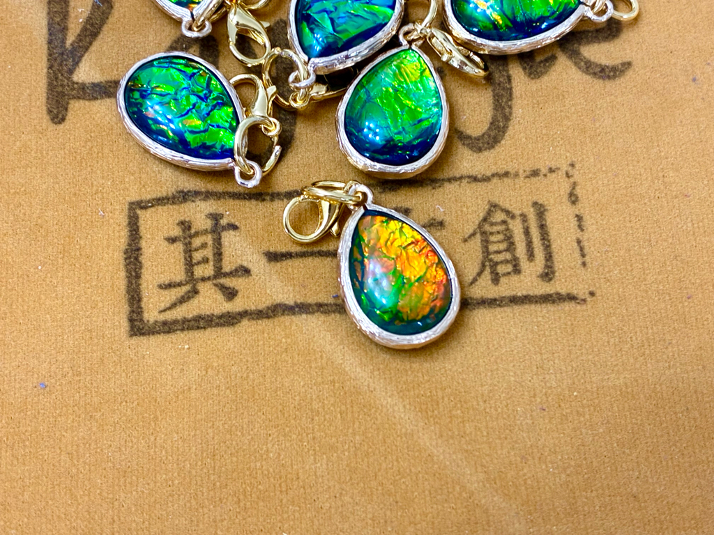 Charms of Opal Style for Kayztyle-made Leather Journals