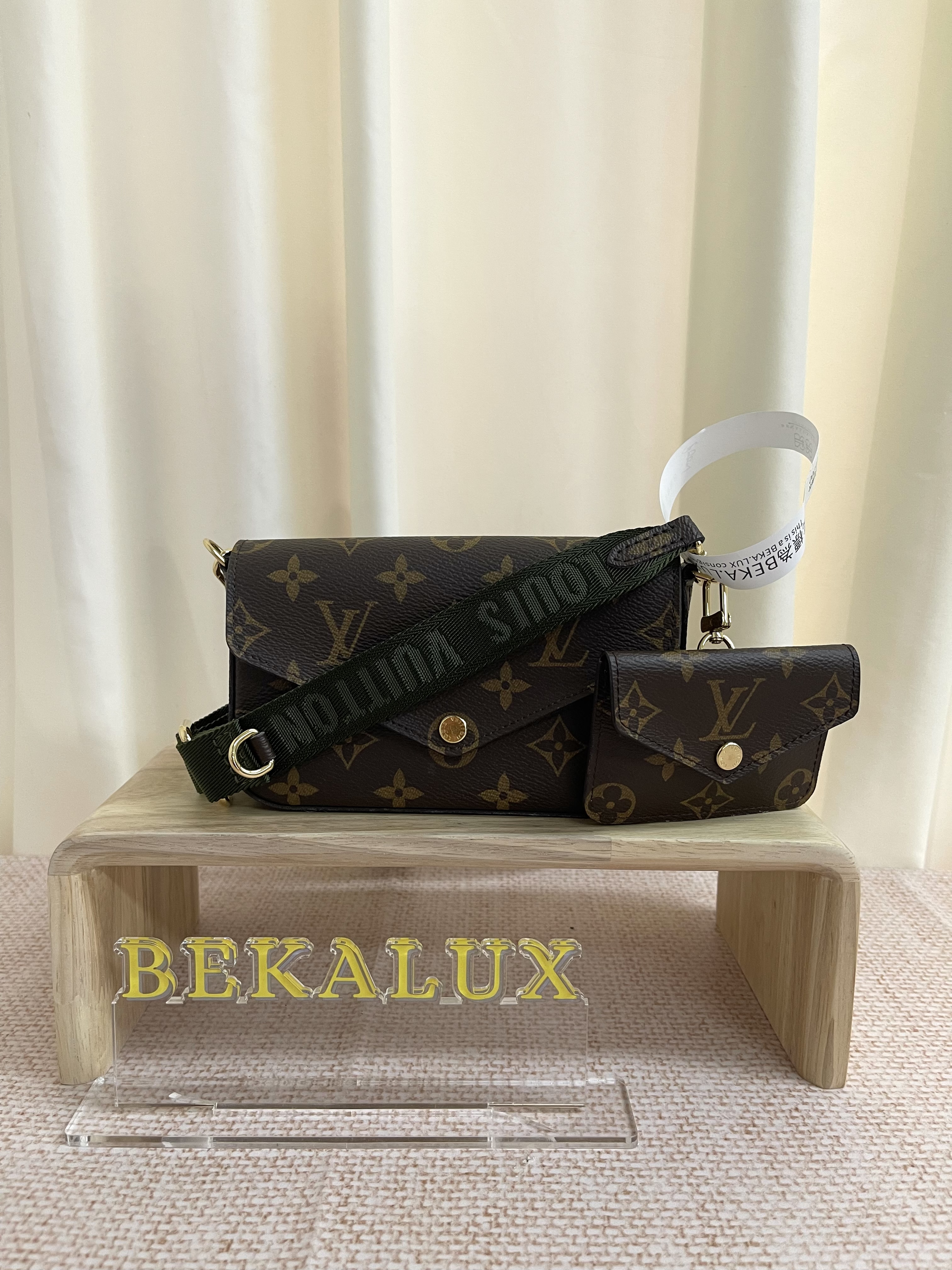 Pre-owned Louis Vuitton Félicie Strap & Go Monogram / Product Code: 26021307