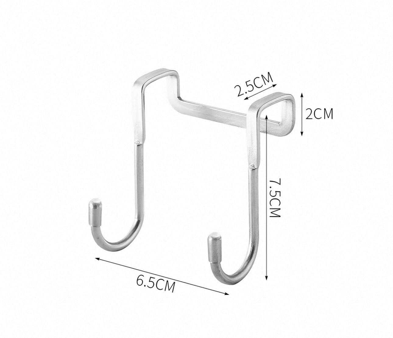 Levende 免打孔櫃門不鏽鋼掛鈎