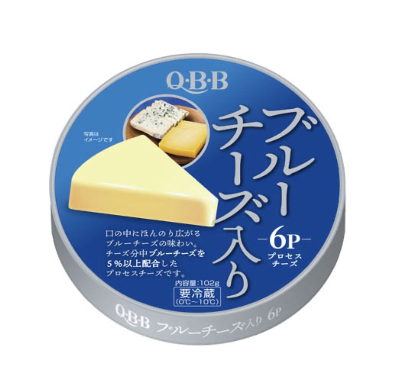 日本QBB芝士小食（6粒）