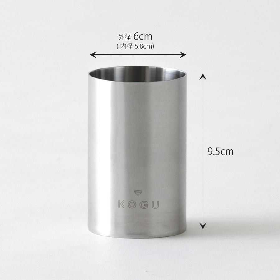 🔥🔥【日本製《KOGU 珈琲考具》極簡不鏽鋼啞面防翻咖啡匙收納筒】