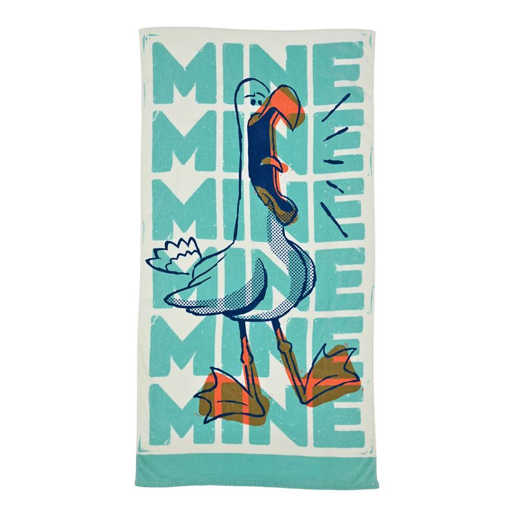🎀【預訂】Disney Nemo Mine Mine Mine 海鷗浴巾