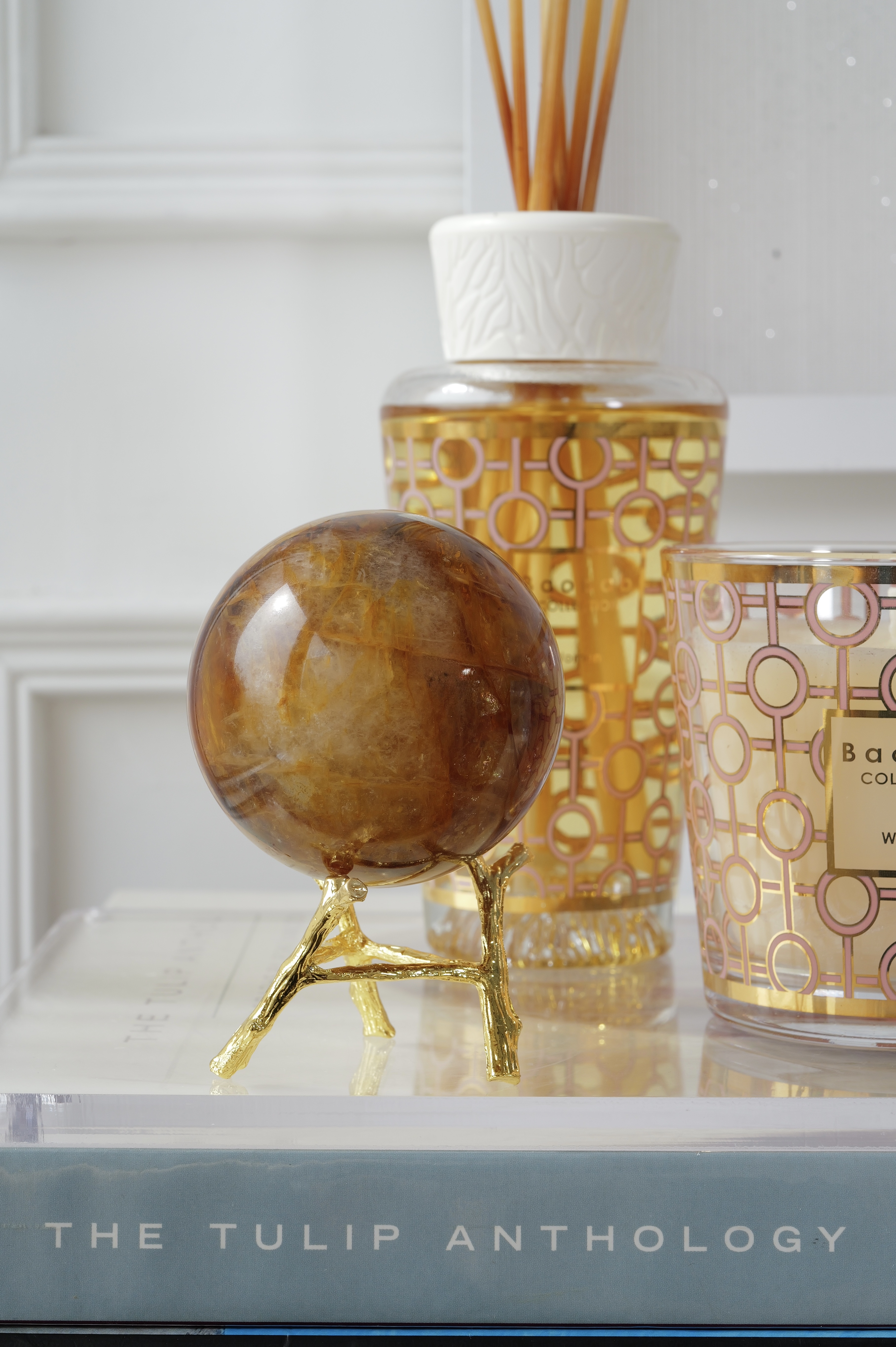  ༒6.5cm Golden Healer Quartz༒GH.1226C10GMN2-RA27*6JM