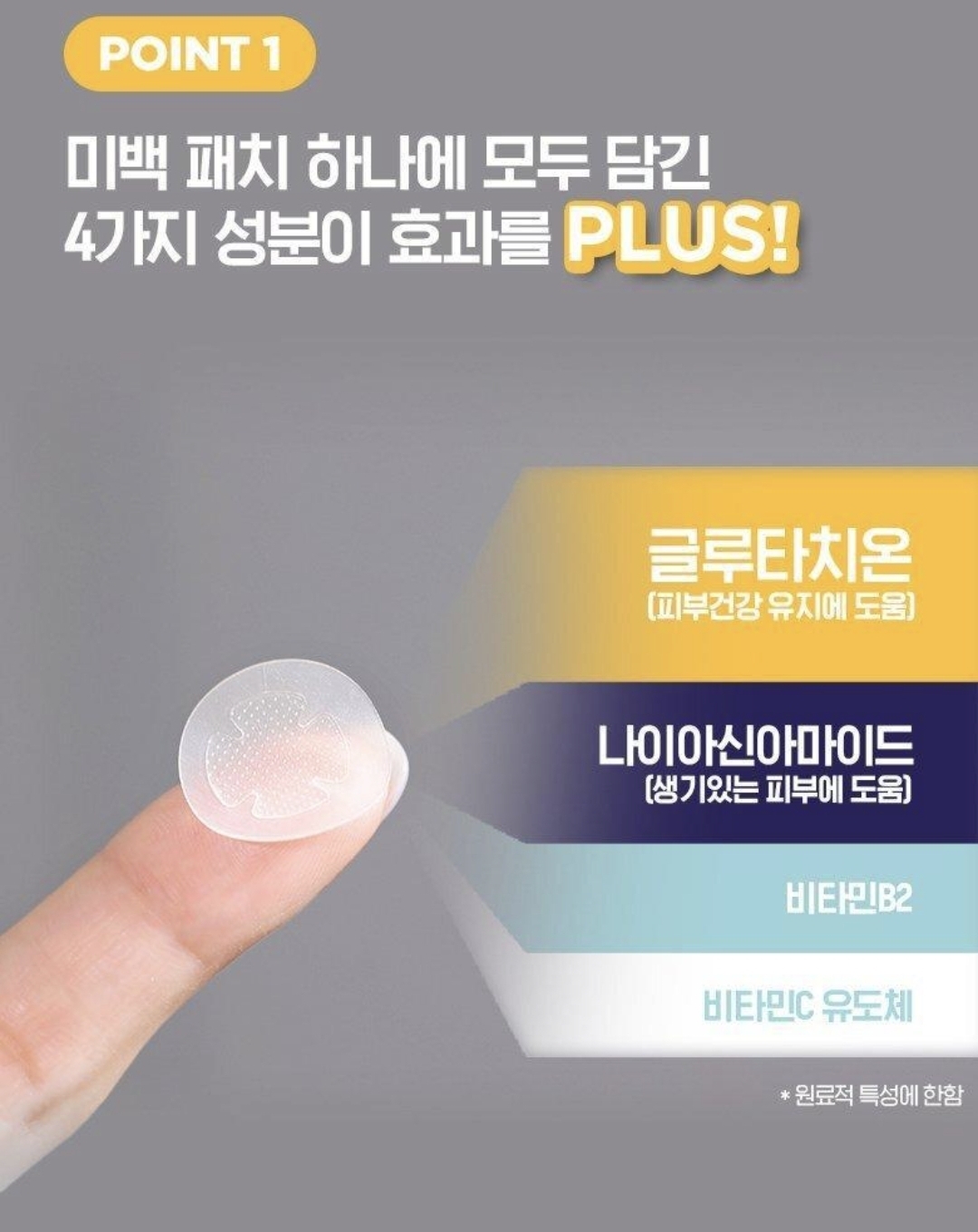 韓國熱賣 CAREPLUS 穀胱甘肽微針美白貼片 一盒12片