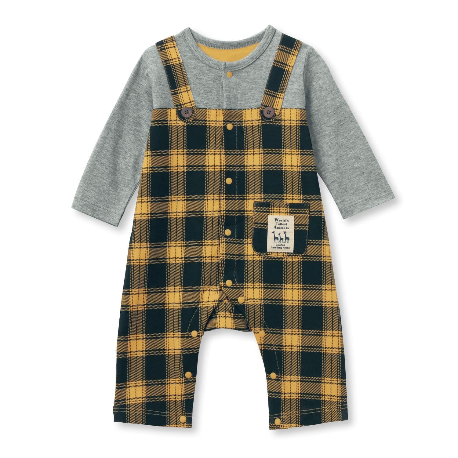 【⭐訂購⭐】🇯🇵日本直送 假2件長袖連身衣［3款選］🌀 [PLBA-0096] [260311]