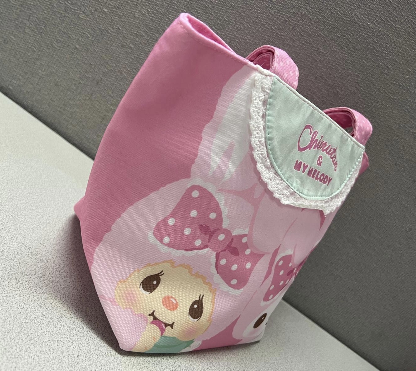 🎌日本直送🎌 Melody x Monchhichi 帆布手挽袋