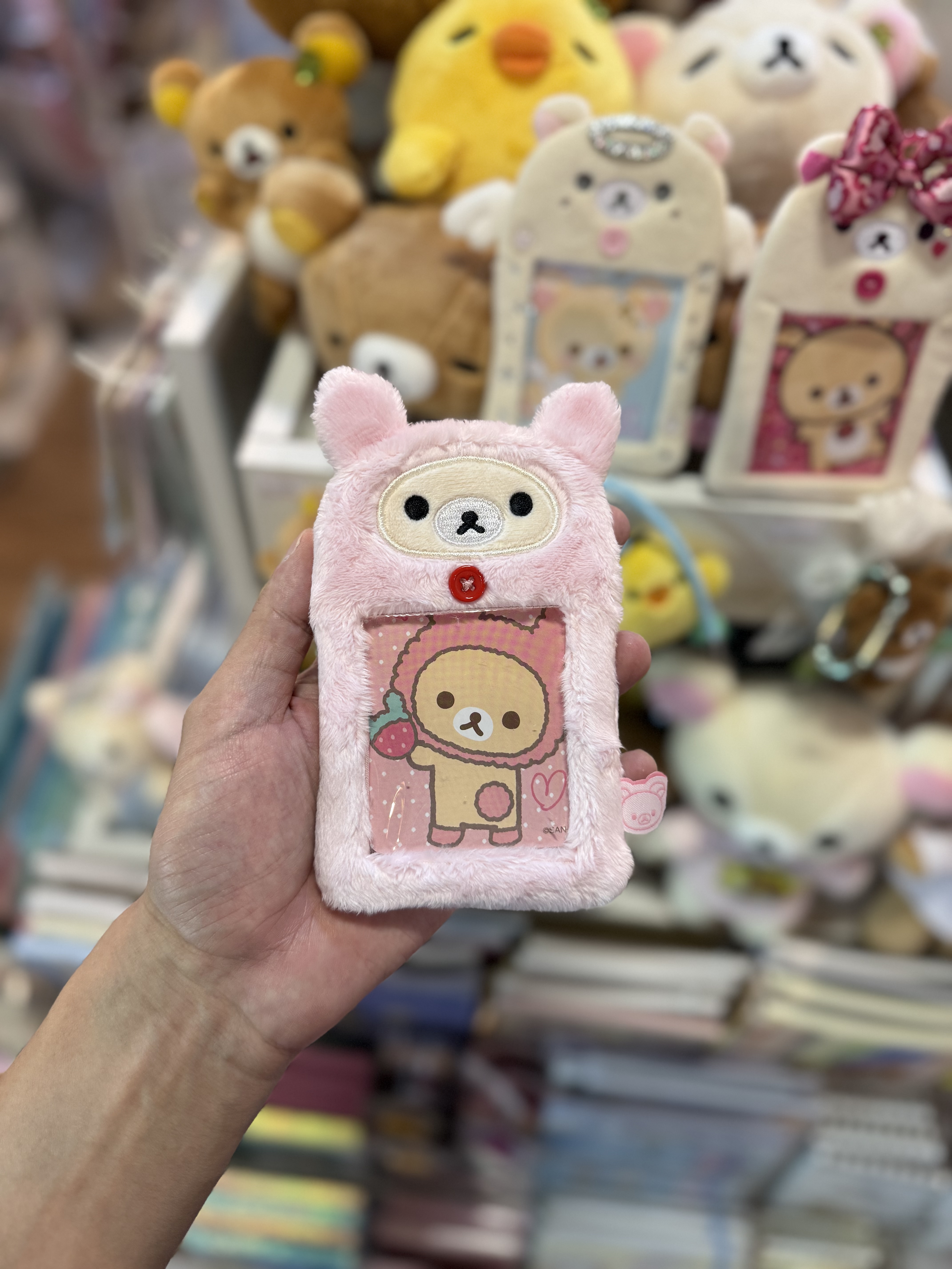 《現貨》全新滿滿小白熊系列毛毛咭套