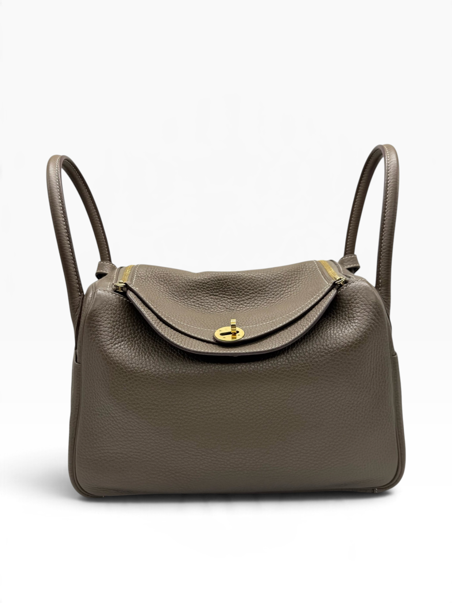 Pre owned Hermes Lindy 30 stamp stamp U M131