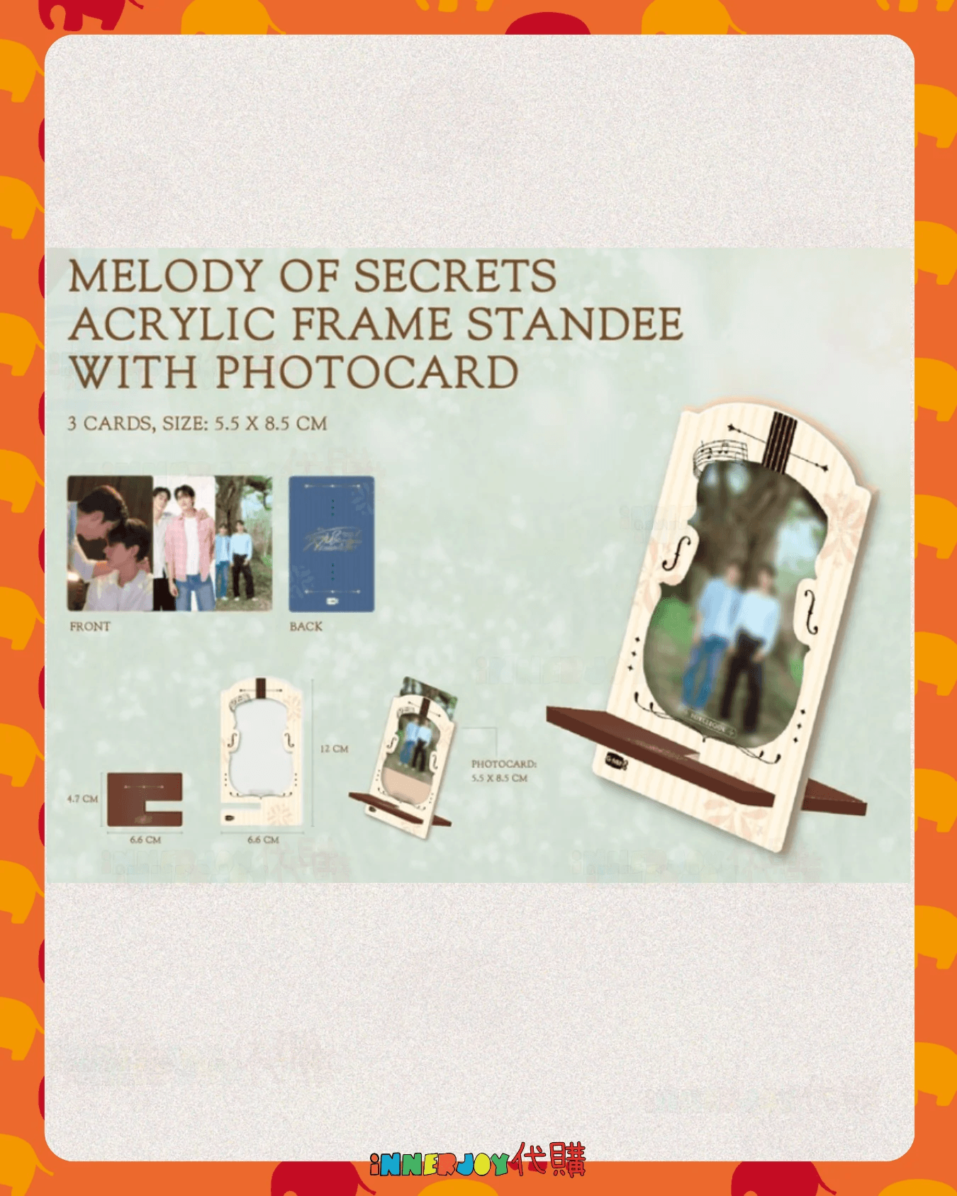 泰國現貨 (下單後21-45天到港) | ForceBook - Melody of Secrets : The First Note GMMTV OFFICIAL MERCHANDISE 官方周邊