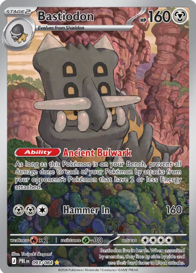 Pokemon TCG Pitch Black - Bastiodon-093/084