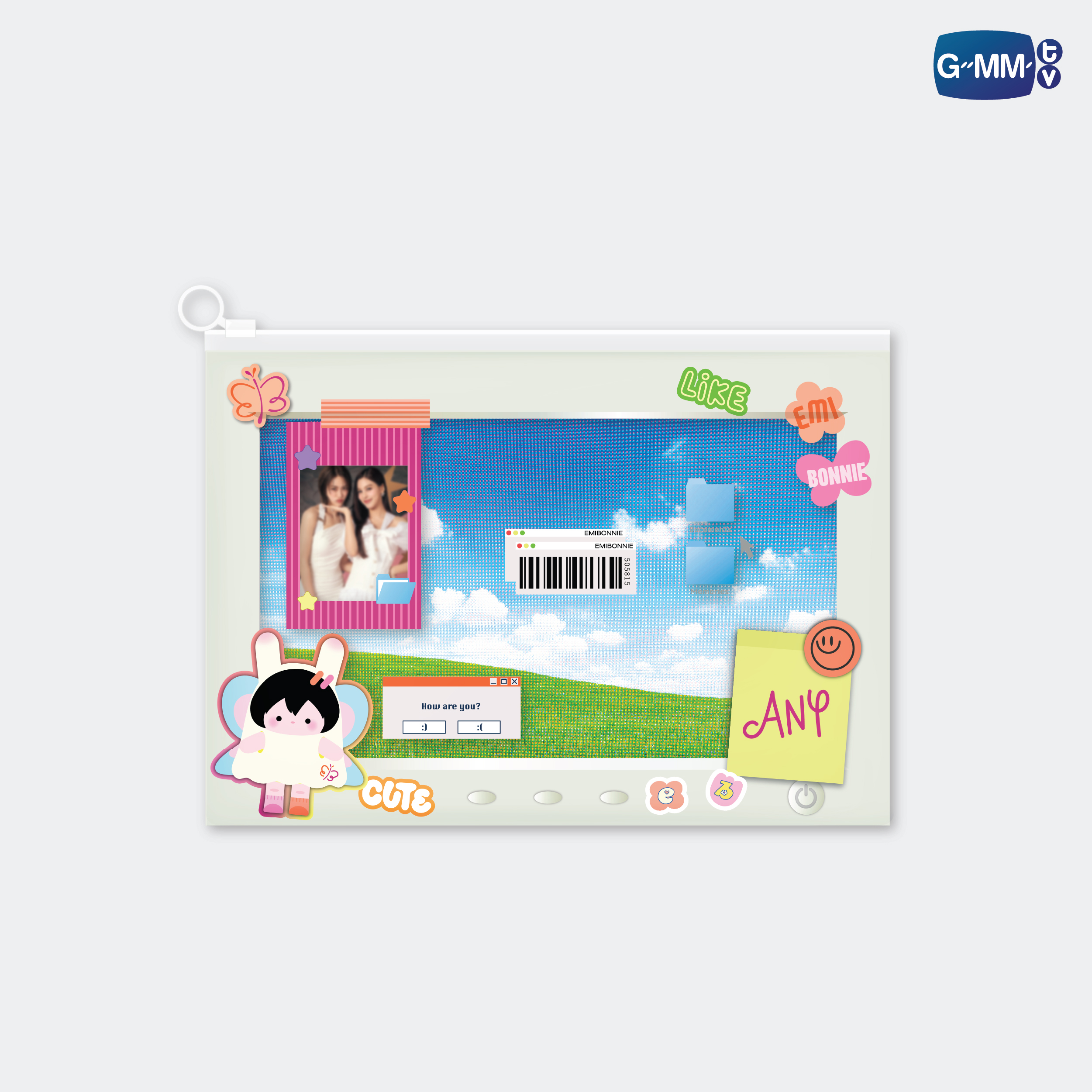 ANY CHARACTER POCKET ZIP FOLDER