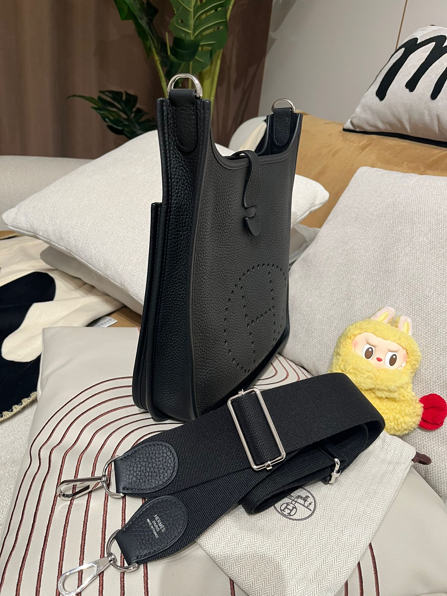 Hermes evelyne 29, STAMP D 黑銀100%Authentic ,98%new ✅專門店收據✅塵袋✅box 