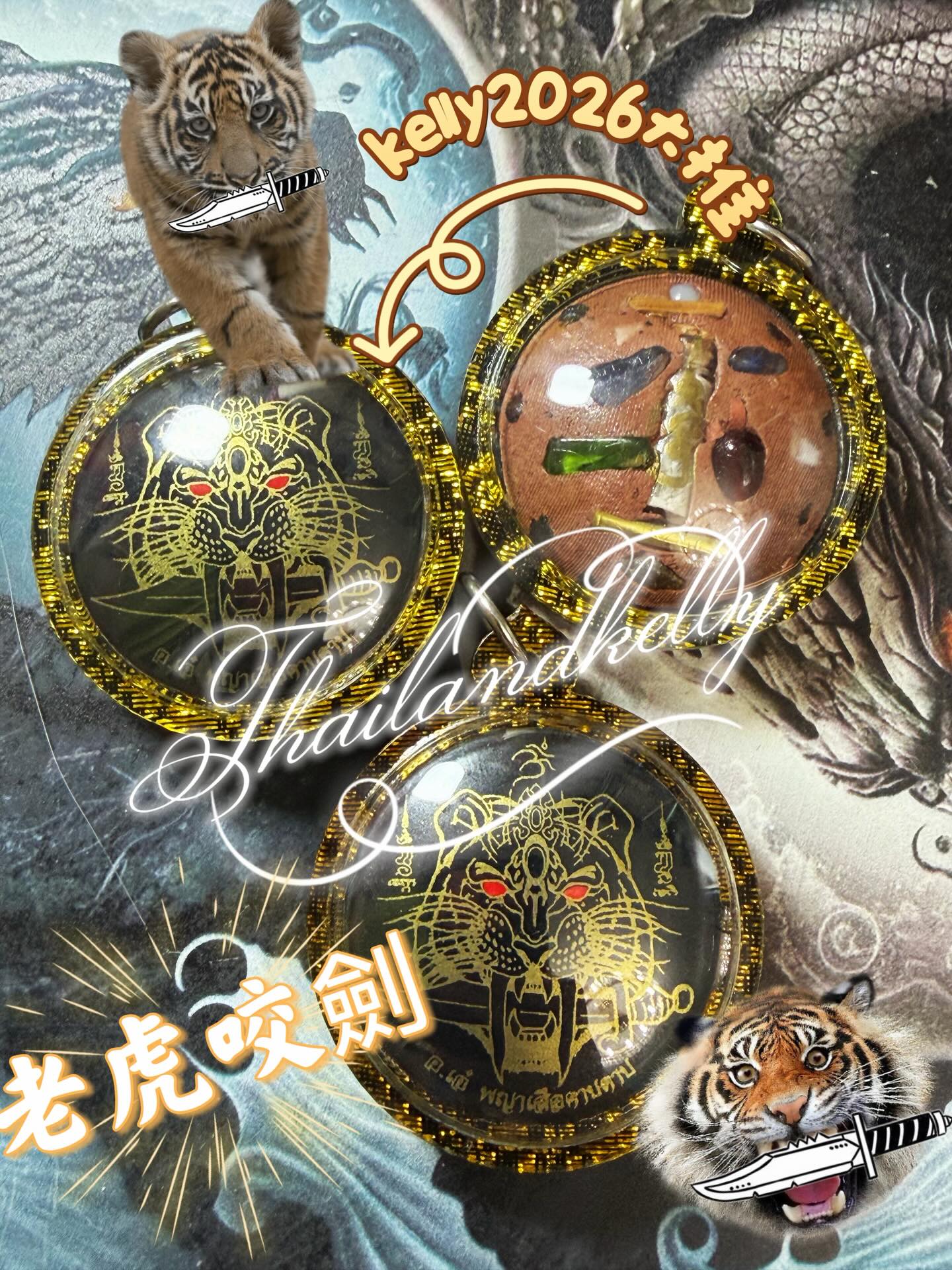 阿贊迪猜唯一獨有法門🐅🐯第一期老虎咬劍 🤺