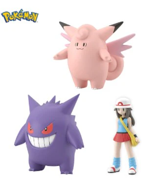 P-Bandai - [魂SHOP限定] 寶可夢 關都地區 葉子 & 皮可西 & 耿鬼 (再販)