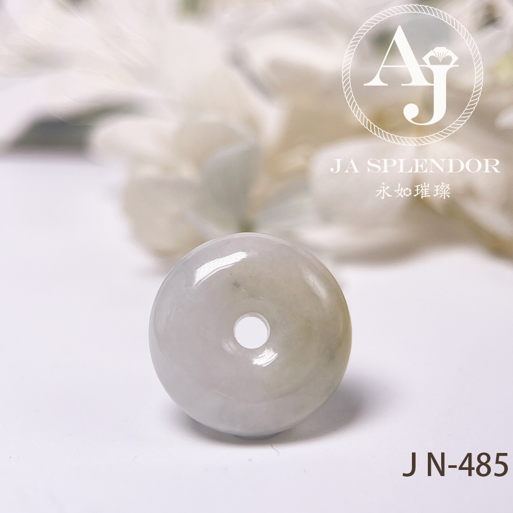 JN-474/485/489/490 天然翡翠A玉 黃加綠小平安扣