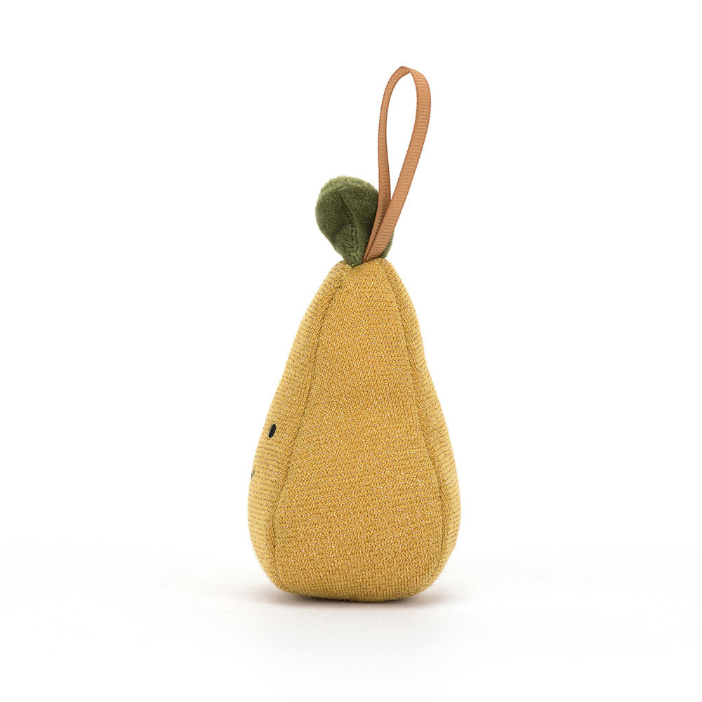 JELLYCAT Festive Folly Pear 金梨吊飾