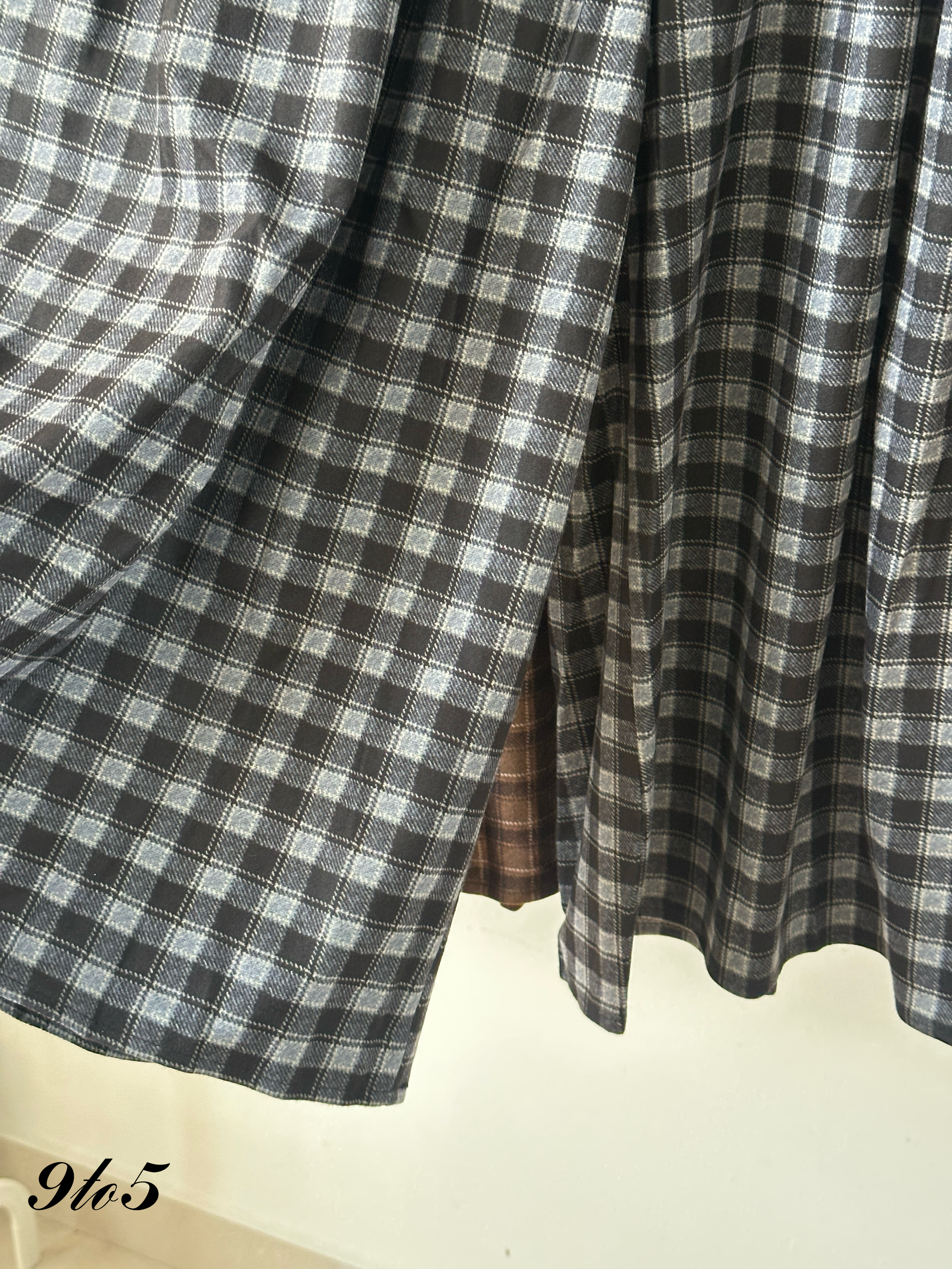 S1835 A Line Checker Pants - 3 Colors 