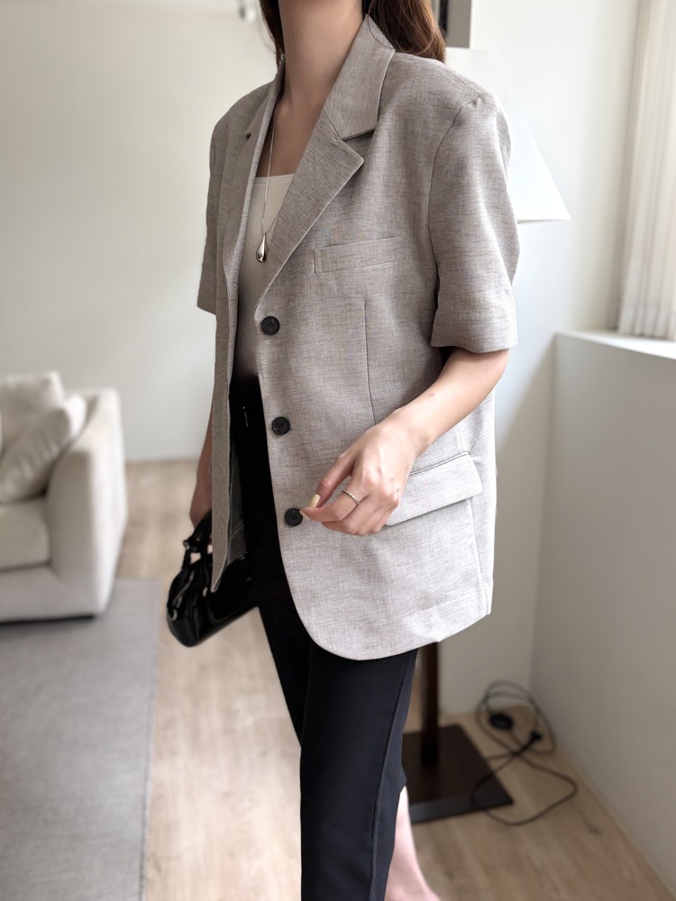 The Oversized Oatmeal Blazer