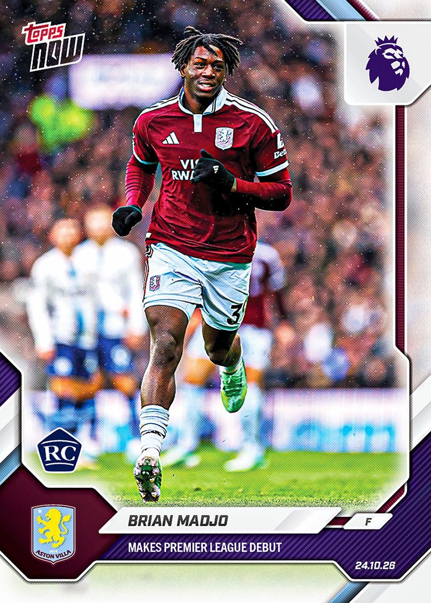 Brian Madjo - 2026-27 Premier League Topps NOW® #53 英超地標戰 RC【團購】