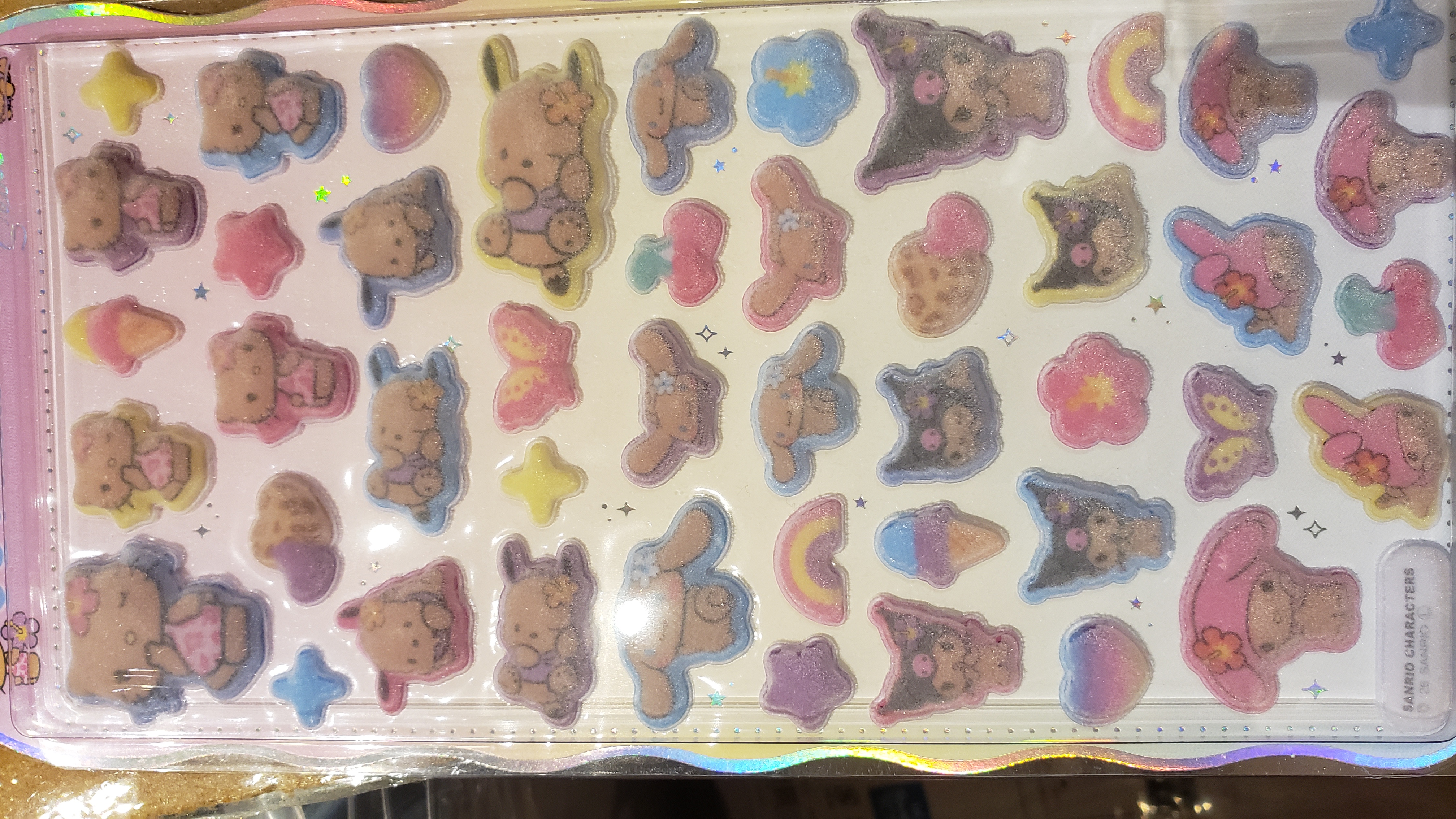 Sanrio characters 立體貼紙（137576）