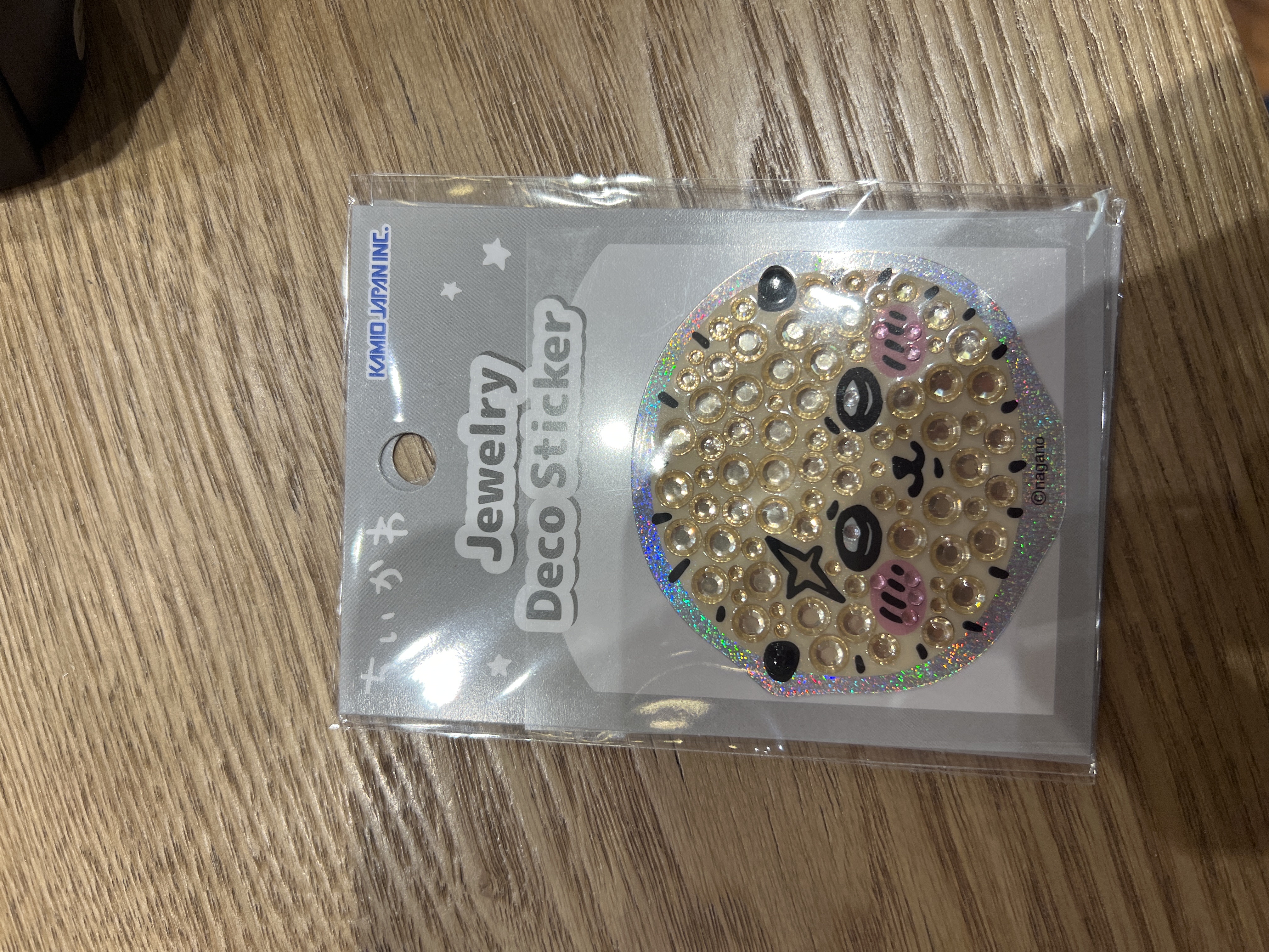 Chiikawa-珠寶風立體裝飾貼紙(海獺師傅)