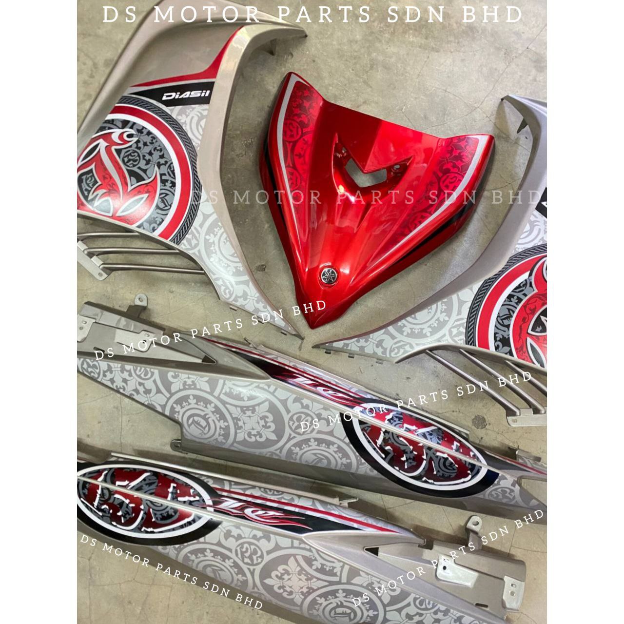 Cover Set LC135 V2 V3 V4 ~ V7 BATIK ( Black / Red / Dpbmc )