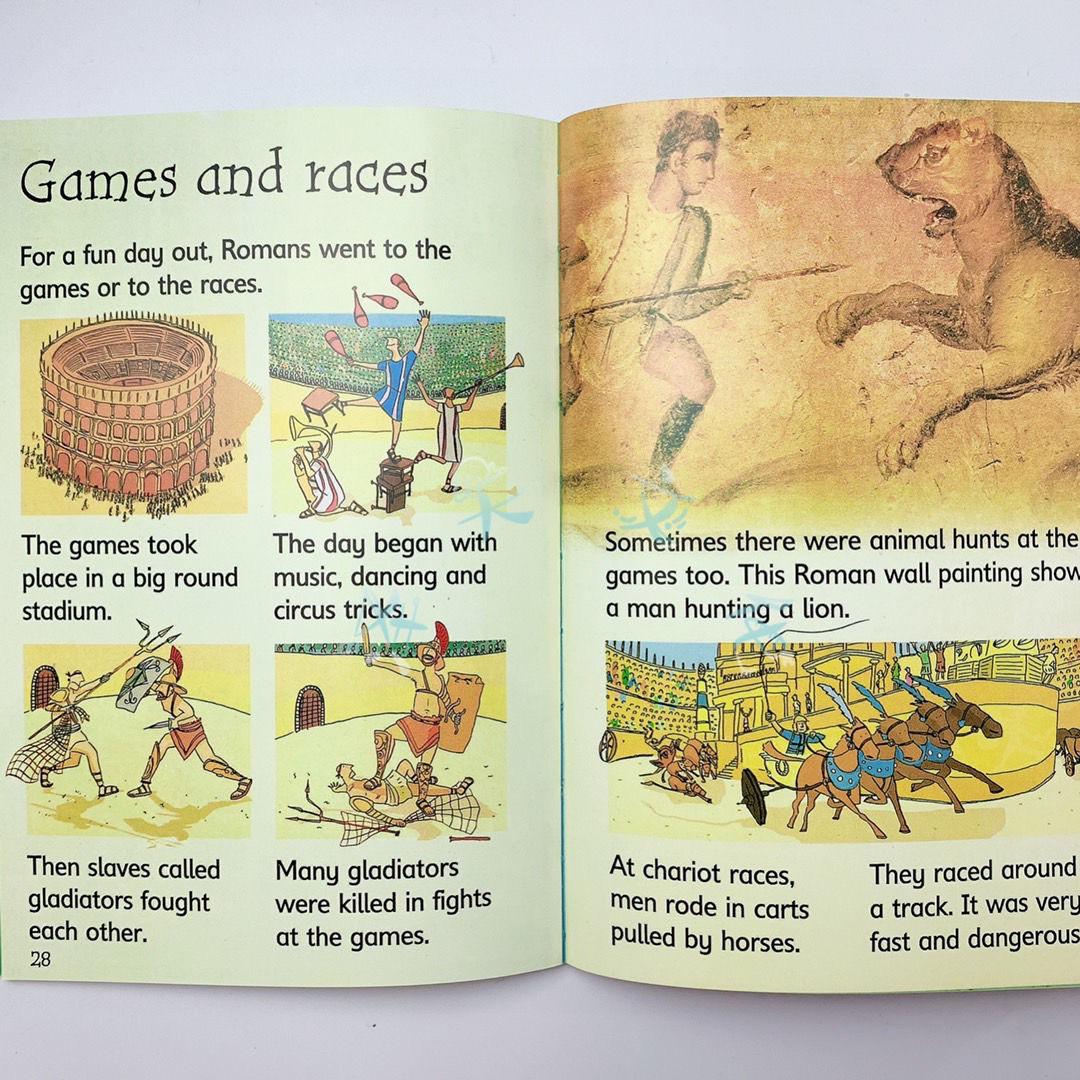 Usborne Beginners History 初探歷史 兒童科普讀物｜10 books｜英文科普知識繪本