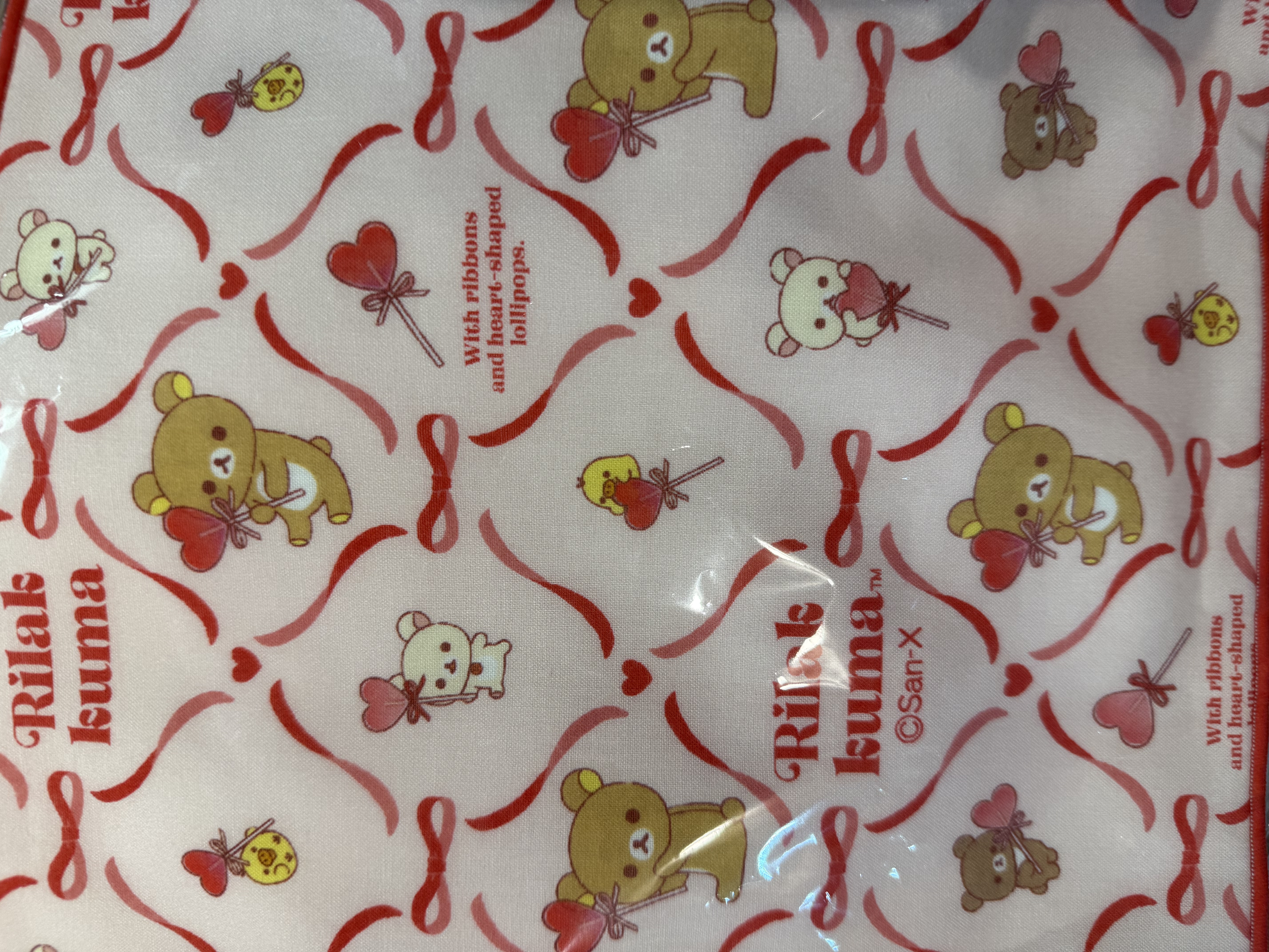 《現貨》全新日本專店限定 Rilakkuma情人節造型毛巾仔