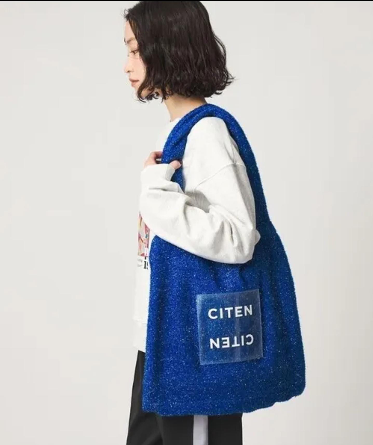 CITEN / Glitter Logo Tote Bag