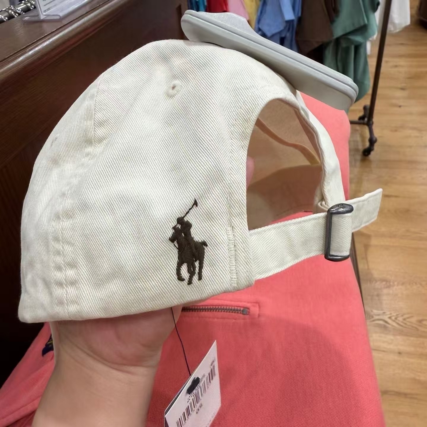 POLO RALPH LAUREN logo刺繡棒球帽