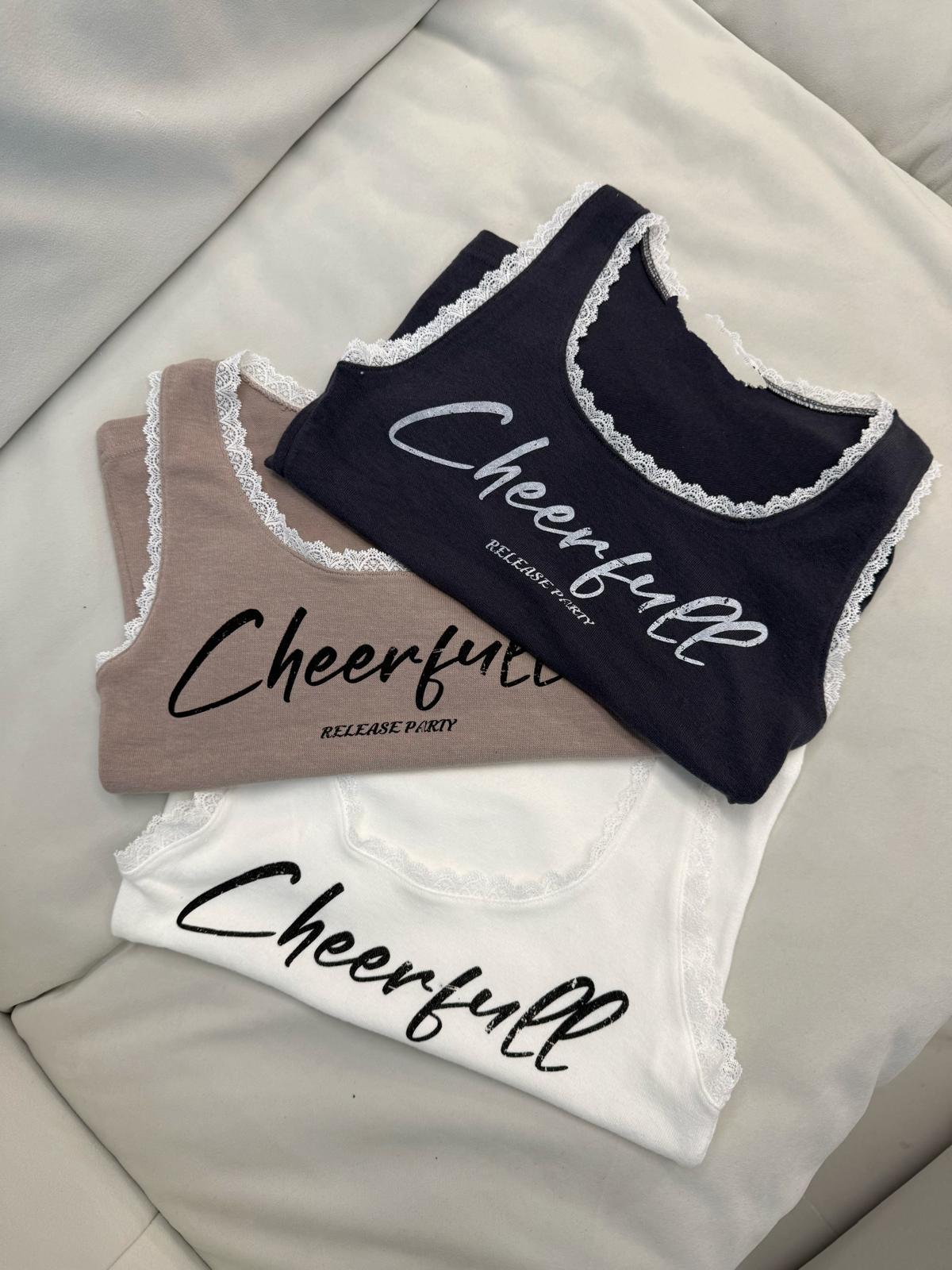 F02 喱士邊英文字背心