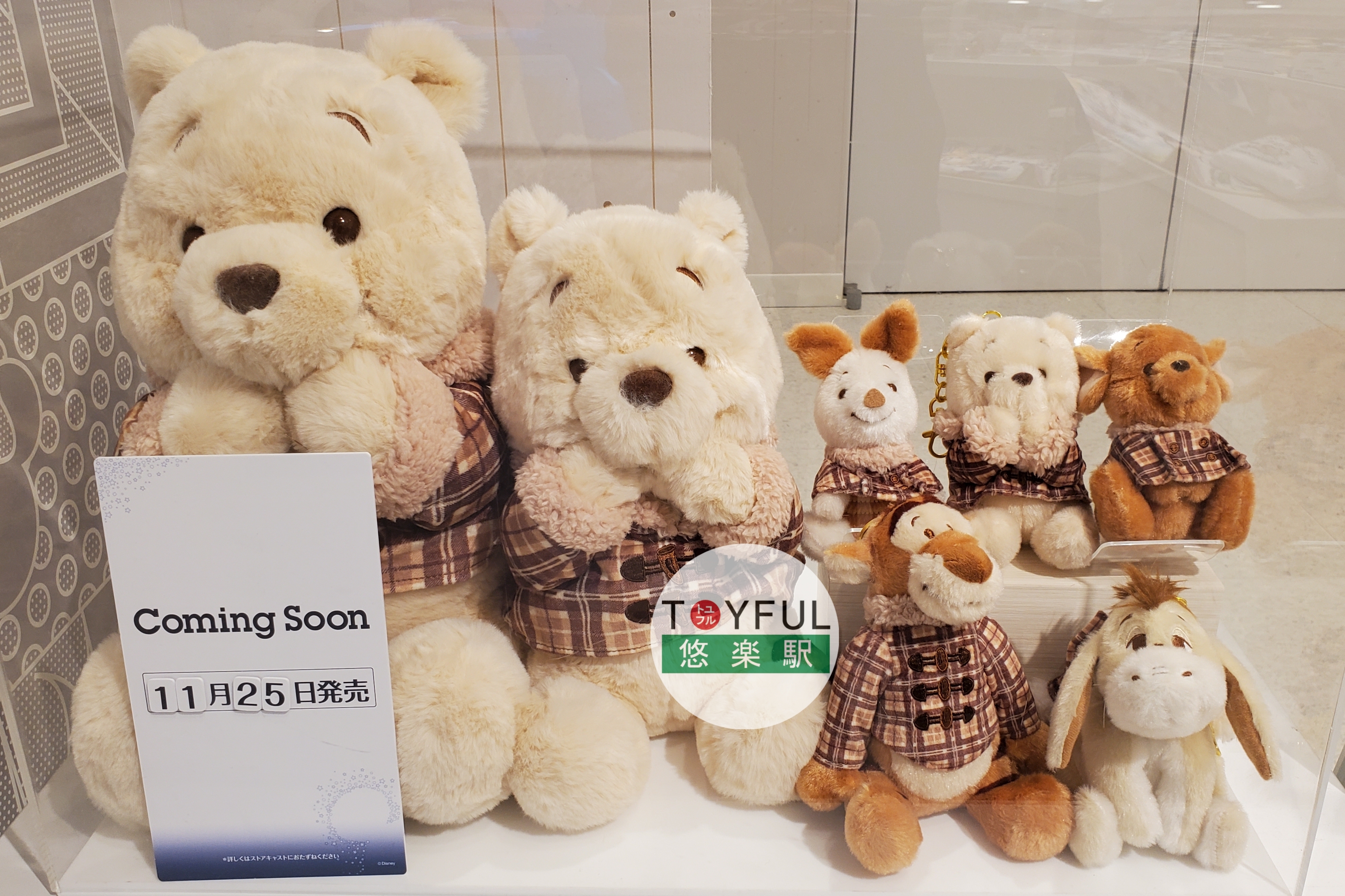 [現貨] [JDS] White Pooh 2022|小熊維尼 毛公仔｜吊飾 {TF2211055}