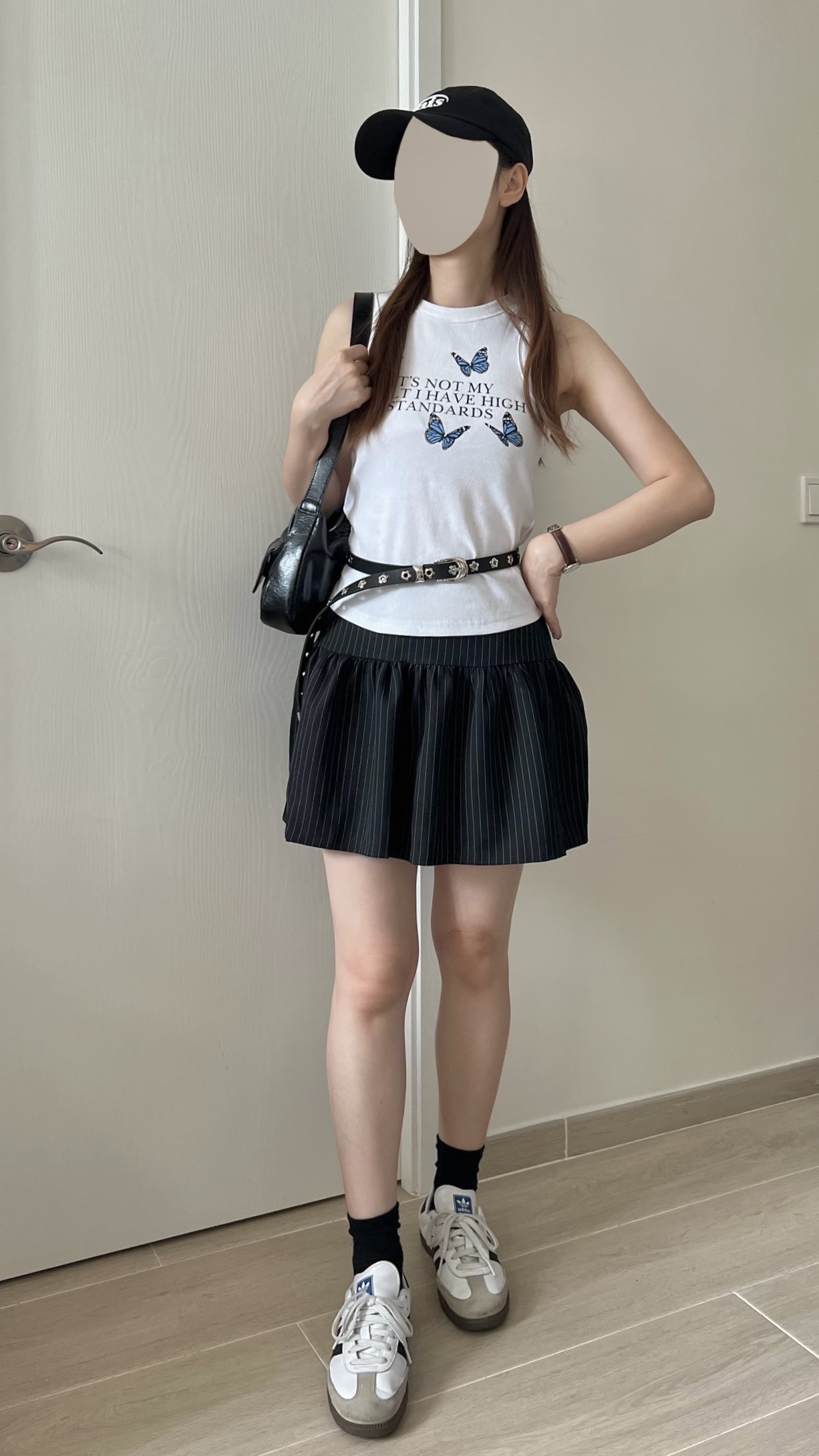 Y2K韓妹蝴蝶背心 現貨