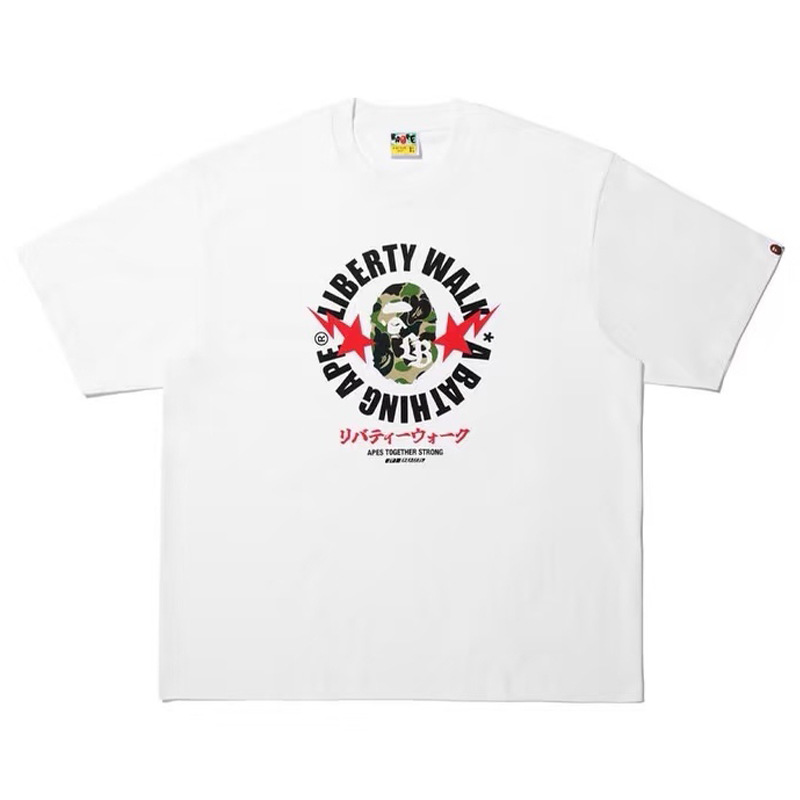BAPE x Liberty Walk ABC Camo Busy Works Relaxed Fit Tee