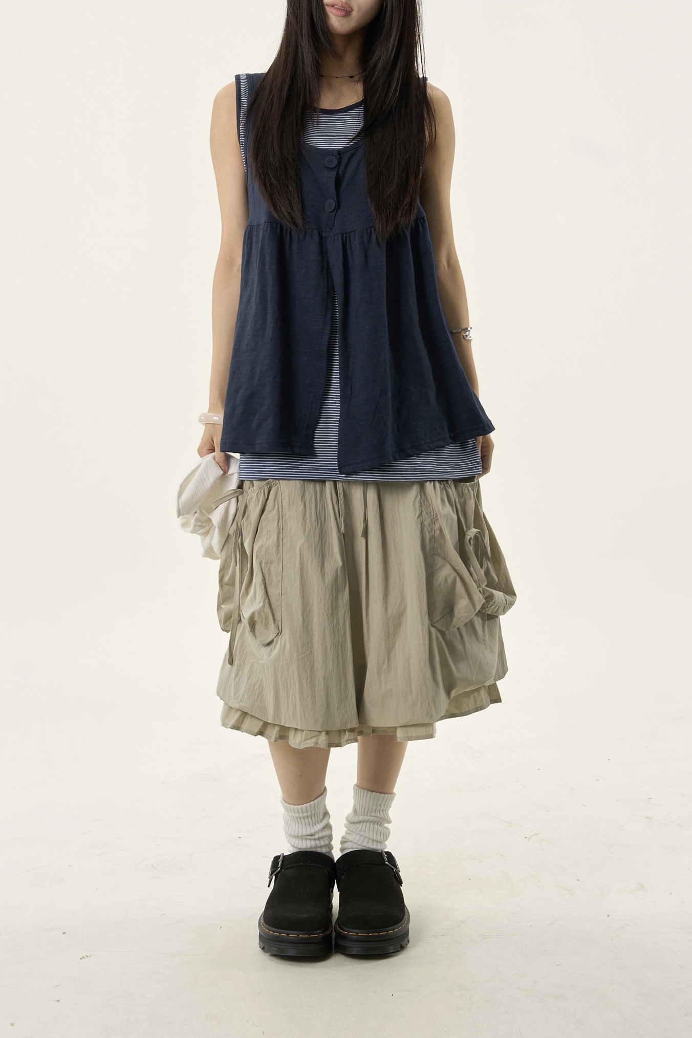Ruffled Layered Tank Top