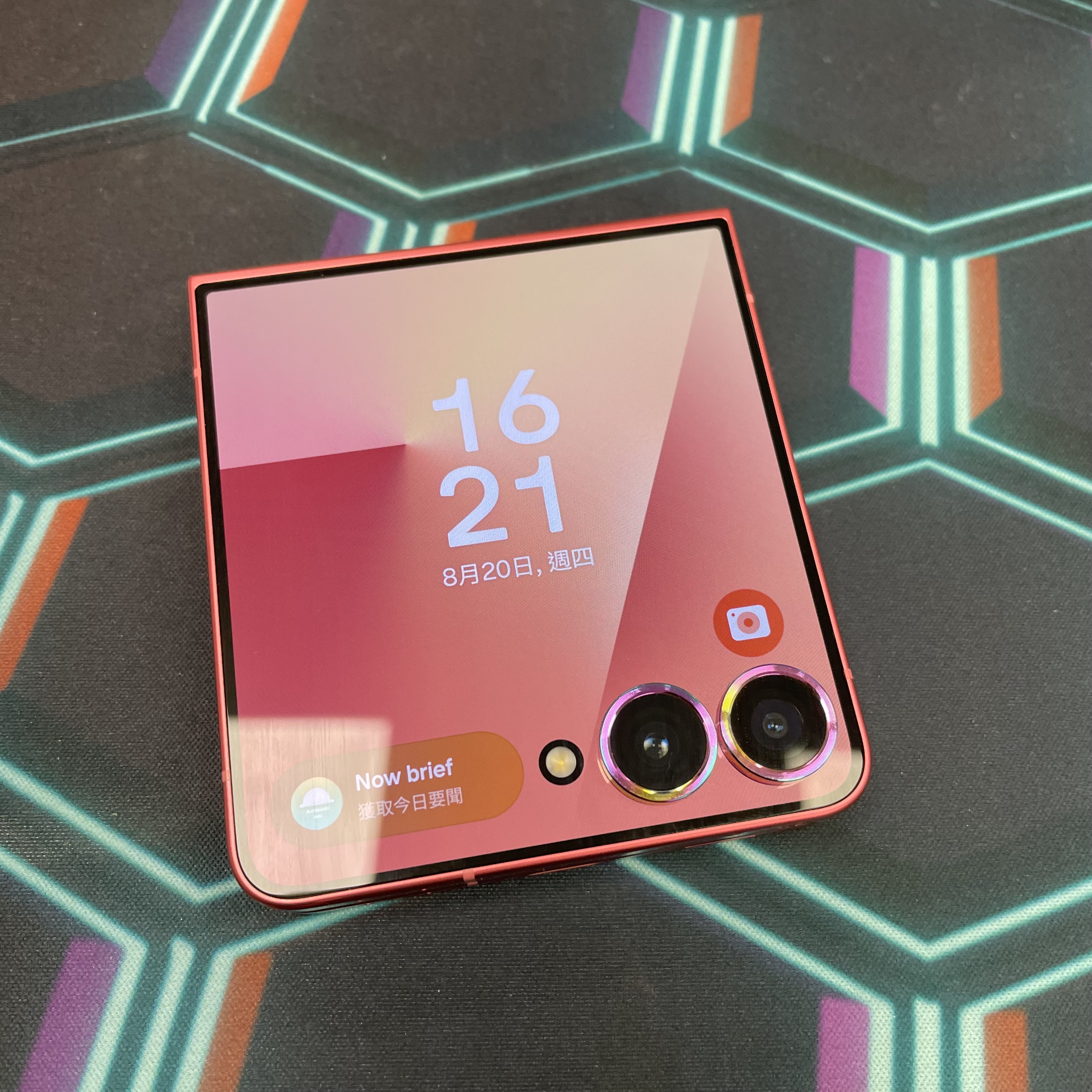 *7580 Galaxy Z Flip 7 完美機 12+256GB 紅色 red