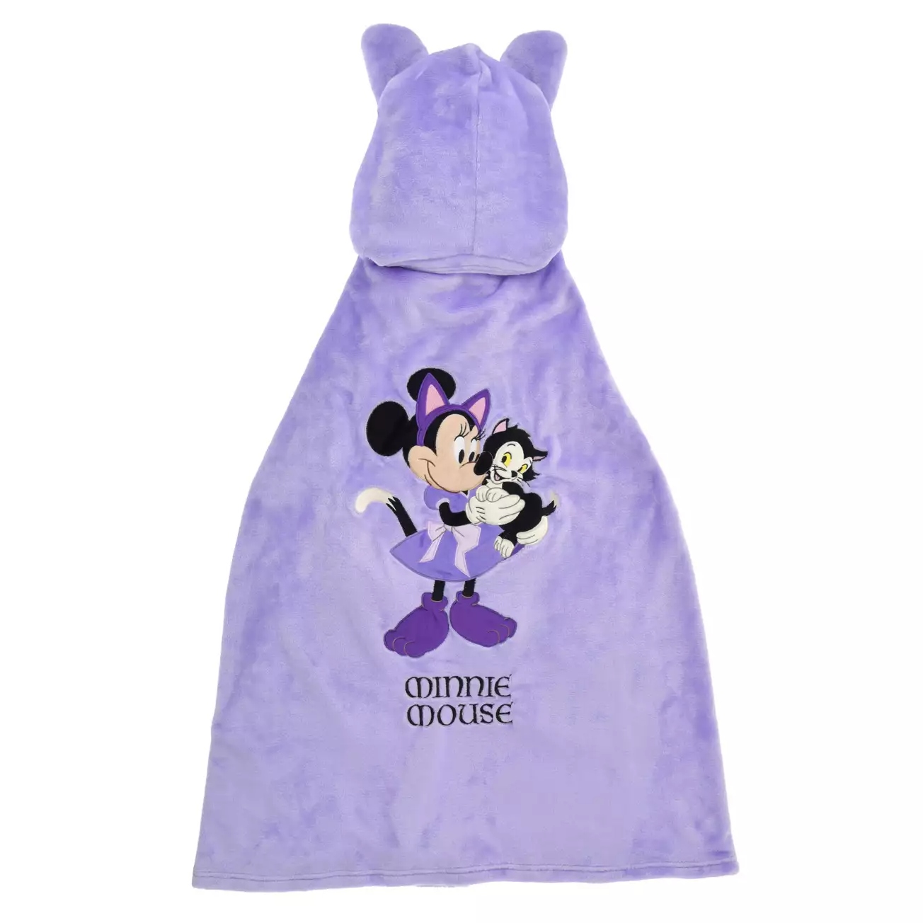 🌸 【預訂】Minnie & Figaro Blanket - CAT MINNIE AND FIGARO - 2027 DISNEY HALLOWEEN