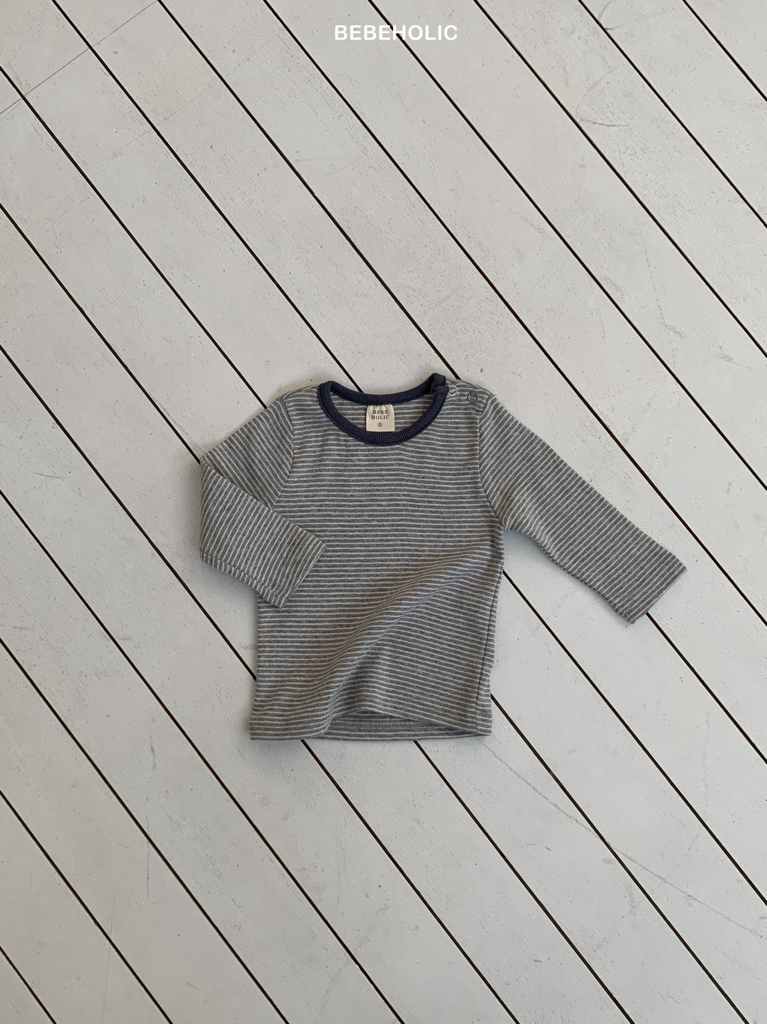 🌸預訂 韓國直送🌸🇰🇷BEBEHOLIC三色條紋打底長袖上衣
