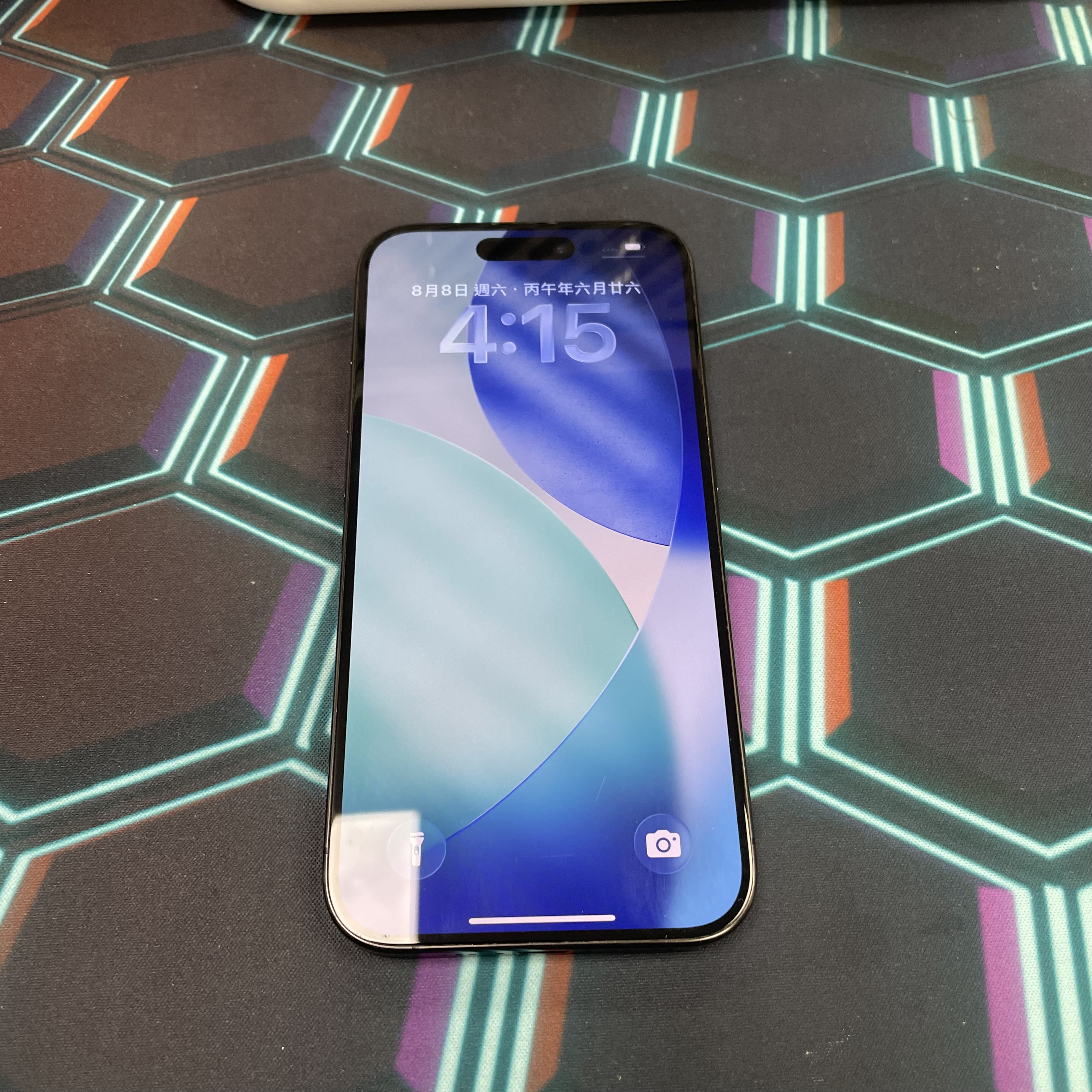 *7283 15 Pro 超靚機 128GB 電85 藍色 blue