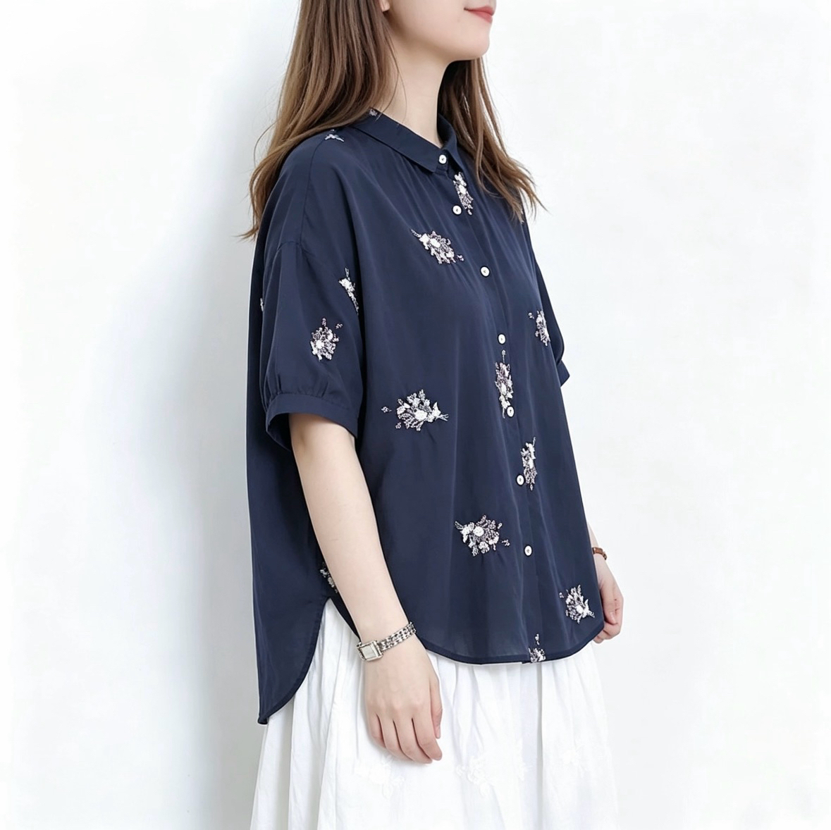 ☀️夏日優惠☀️ 日系刺繡花Top
