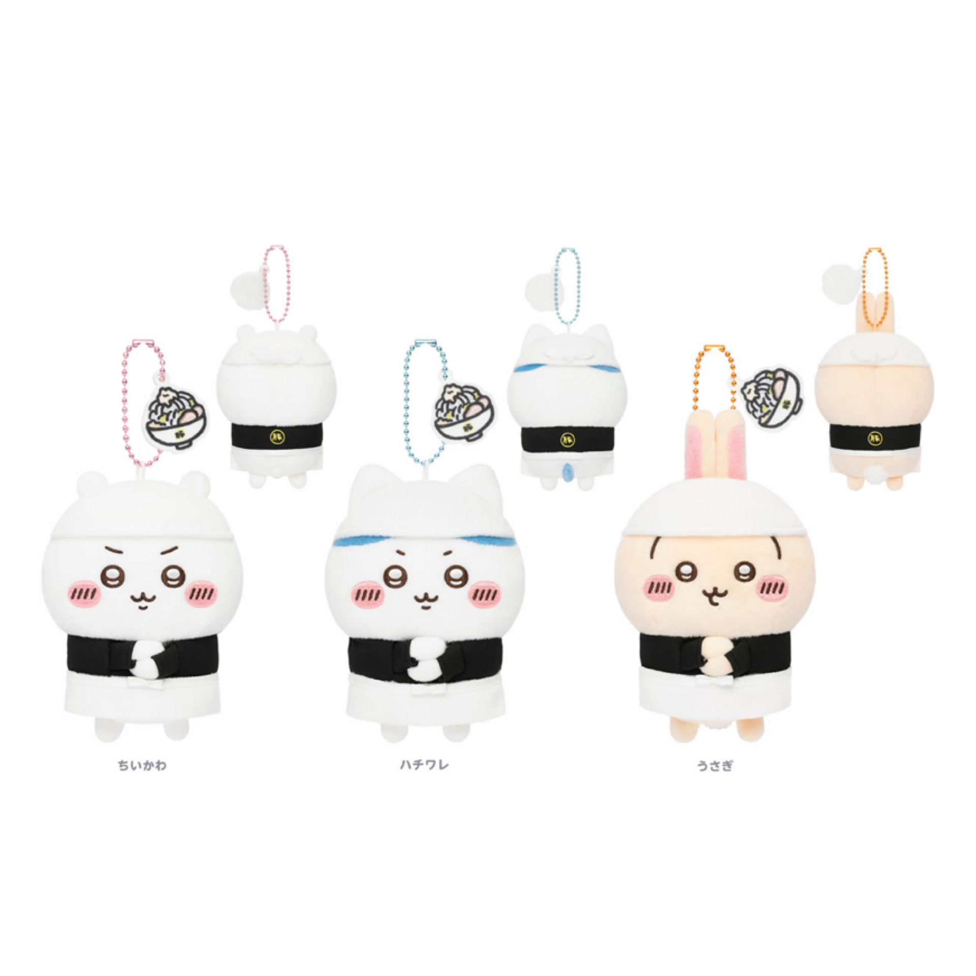 日本預訂📍Chiikawa可愛拉麵店員公仔吊飾 19/3日本開售