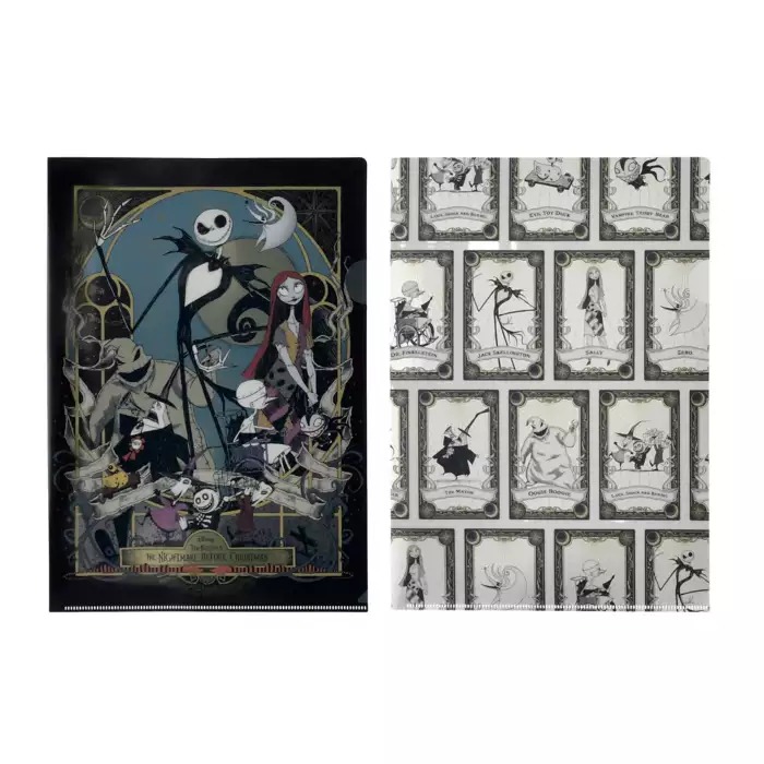 🎀【預訂】A4 File 兩件裝 - 2026 TIM BURTON'S THE NIGHTMARE BEFORE CHRISTMAS