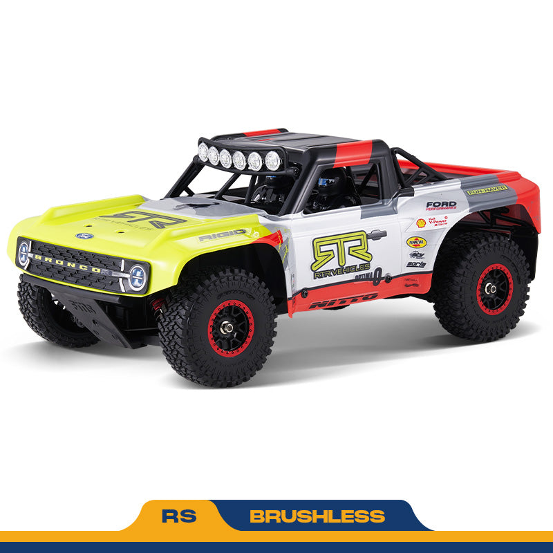 全新 FMS 1/18  FSC18 Ford Bronco U4 Funhaver 無刷短卡車 | 福特烈馬 官方授權 | 2440 / 4500KV無刷馬達 | Hobbywing 16BL30RTR-G2無刷電變 | 45km/h
