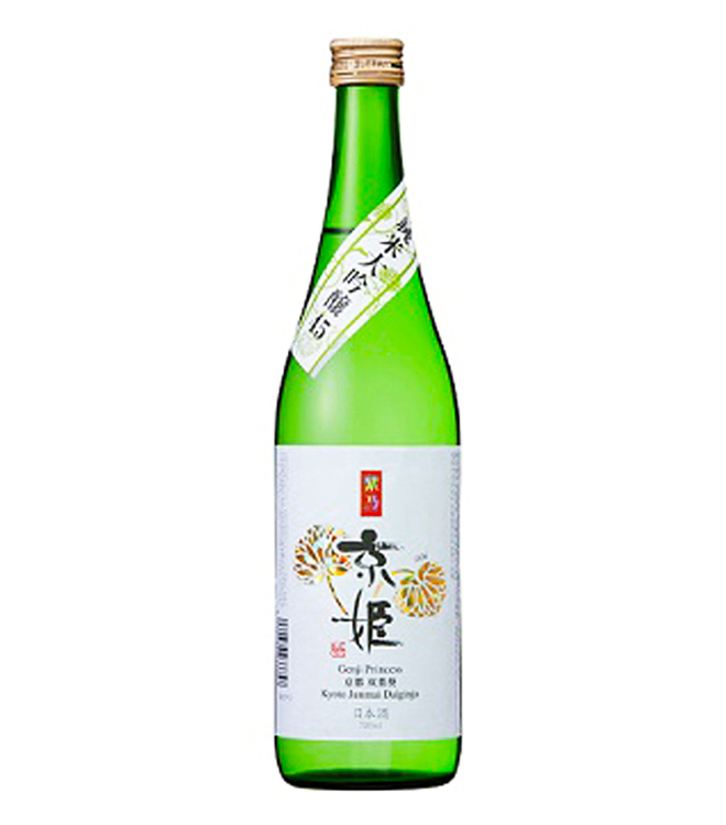 京姬 紫乃 純米大吟醸 - 京都 15% 720mL (無盒) 甘口 日本酒度-3 酸度：1.5 (1x6x720ml) 