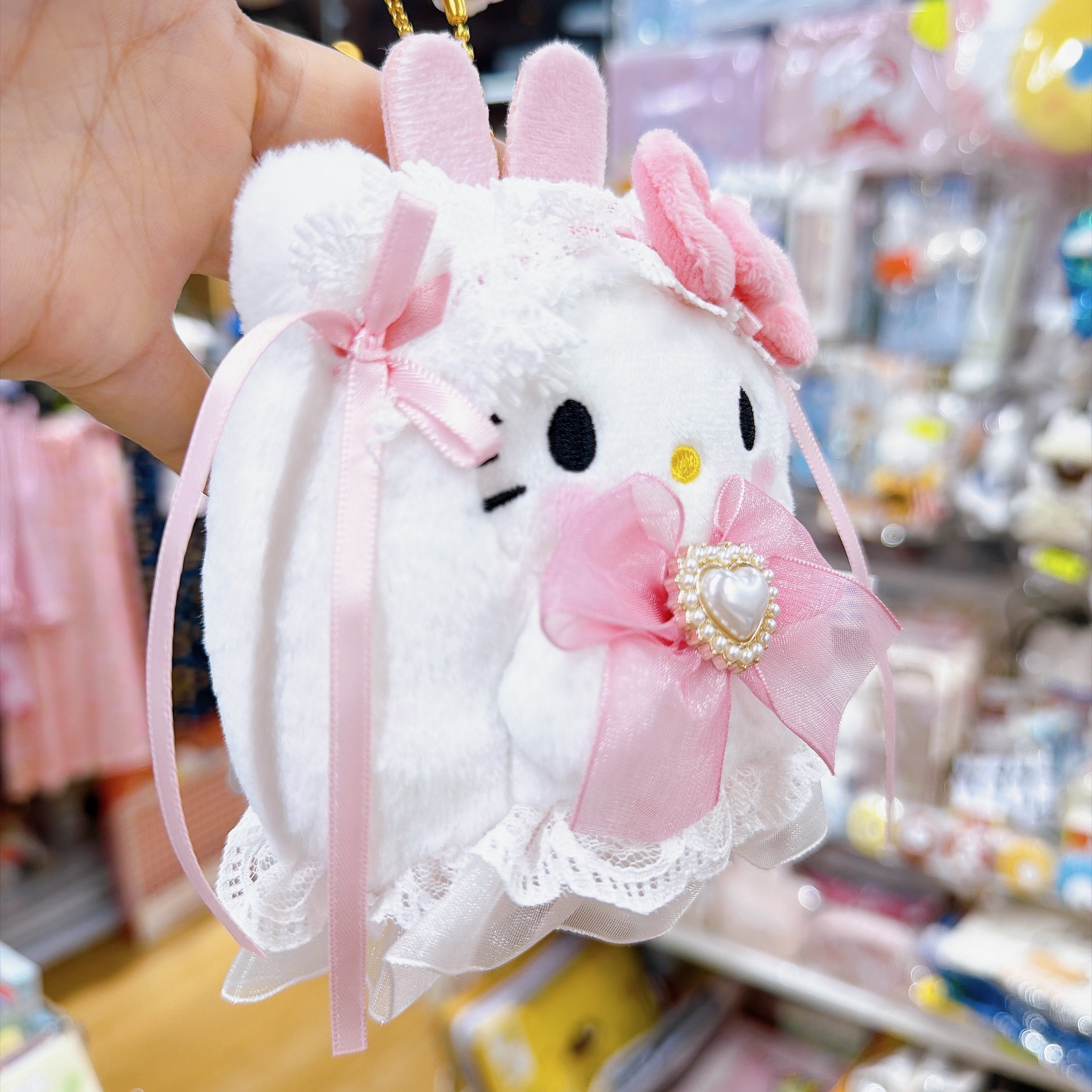 日本直送Kitty幽靈鬼鬼系列公仔掛