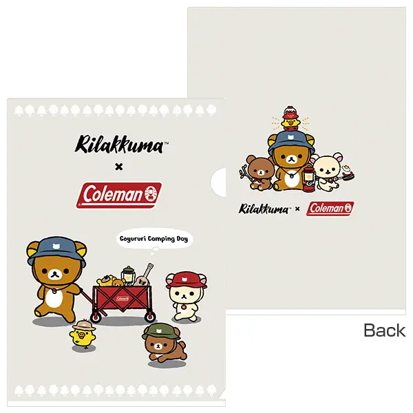 Coleman × 鬆弛熊 A4 文件夾套裝