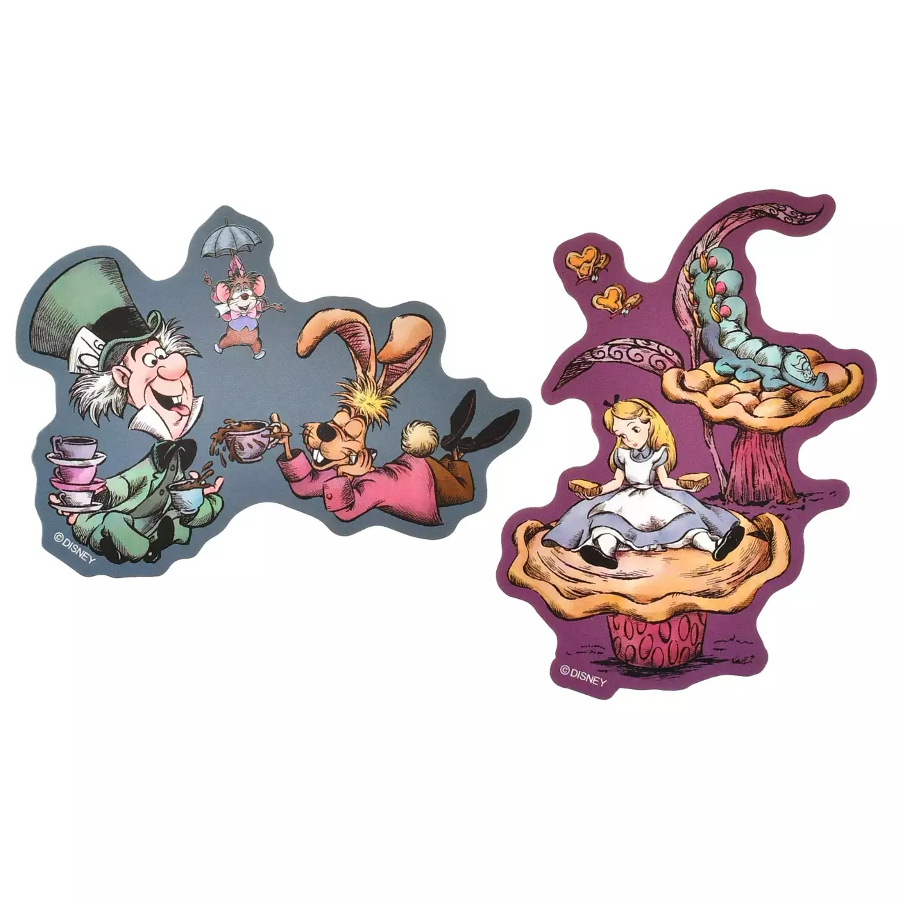🌸 【預訂】Sticker Set - DISNEY ALICE IN WONDERLAND 75TH ANNIVERSARY