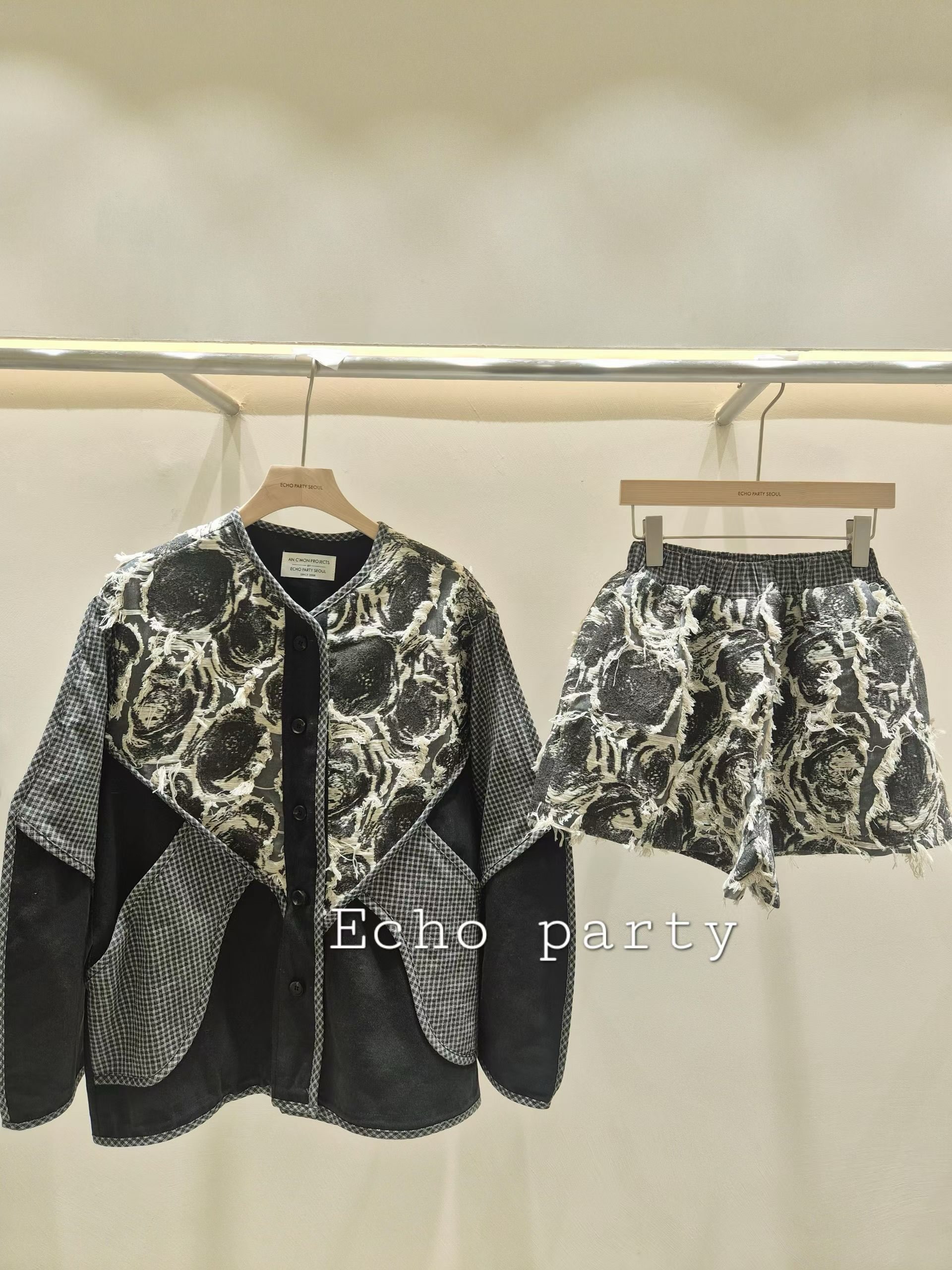 (2026FW) ECHOPARTY - JACKET & SHORTS