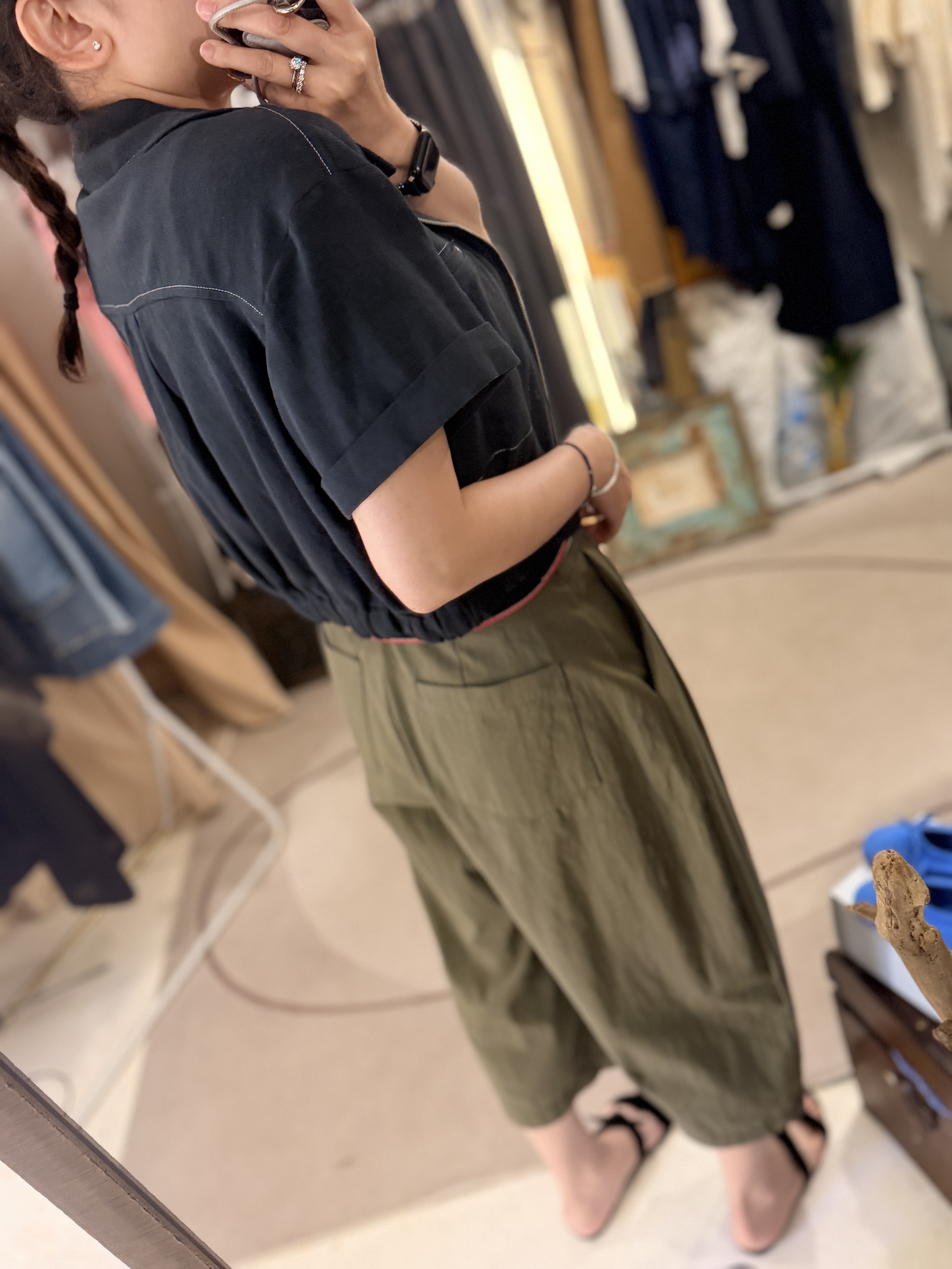Shortest cotton jacket