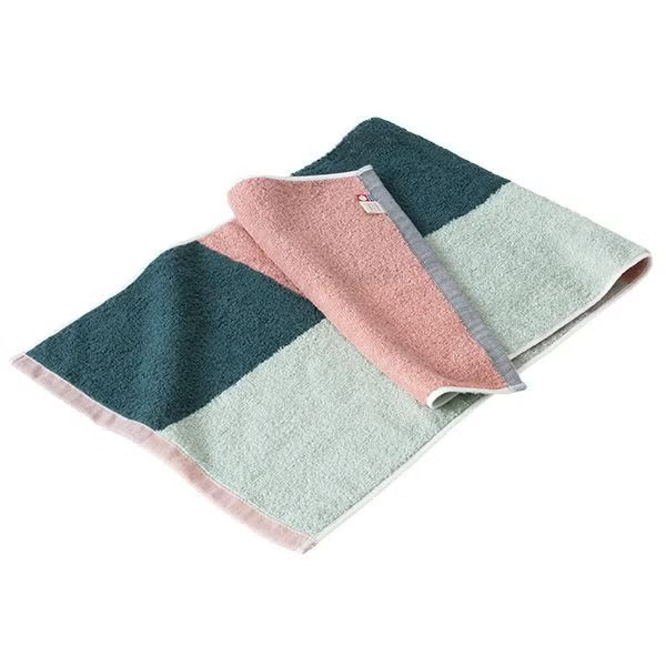 KAKUTERU彩色方塊 今治毛巾